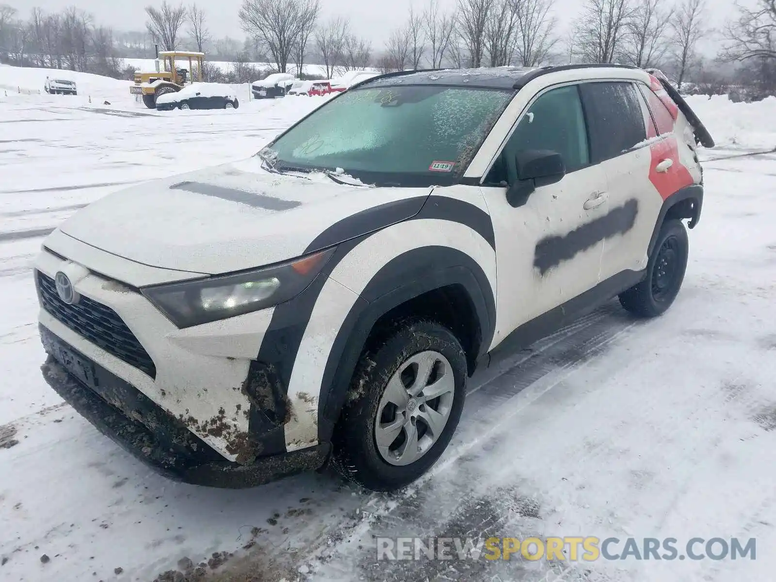 2 Фотография поврежденного автомобиля 2T3H1RFV7KW004603 TOYOTA RAV4 2019