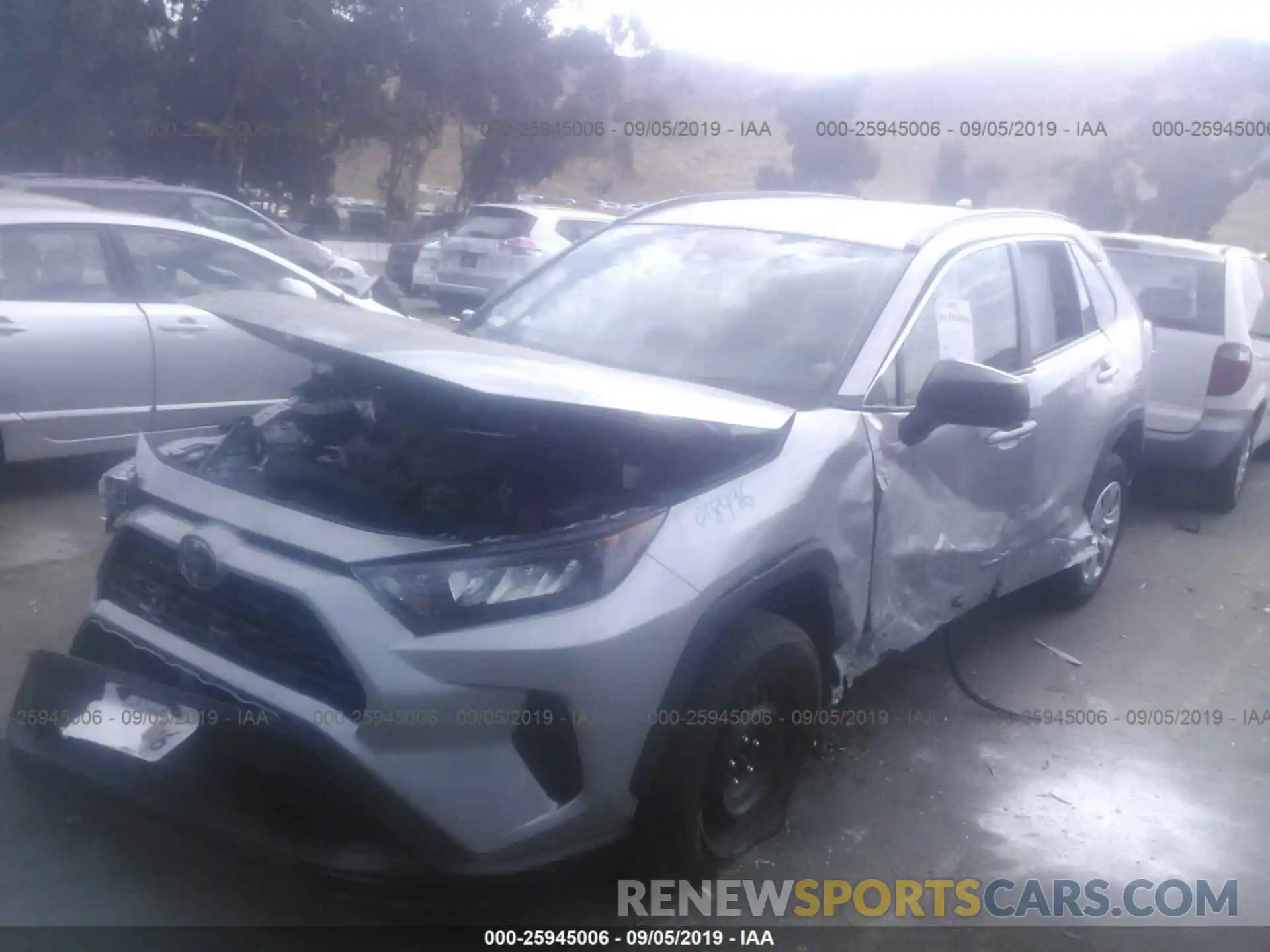 2 Photograph of a damaged car 2T3H1RFV7KW005749 TOYOTA RAV4 2019