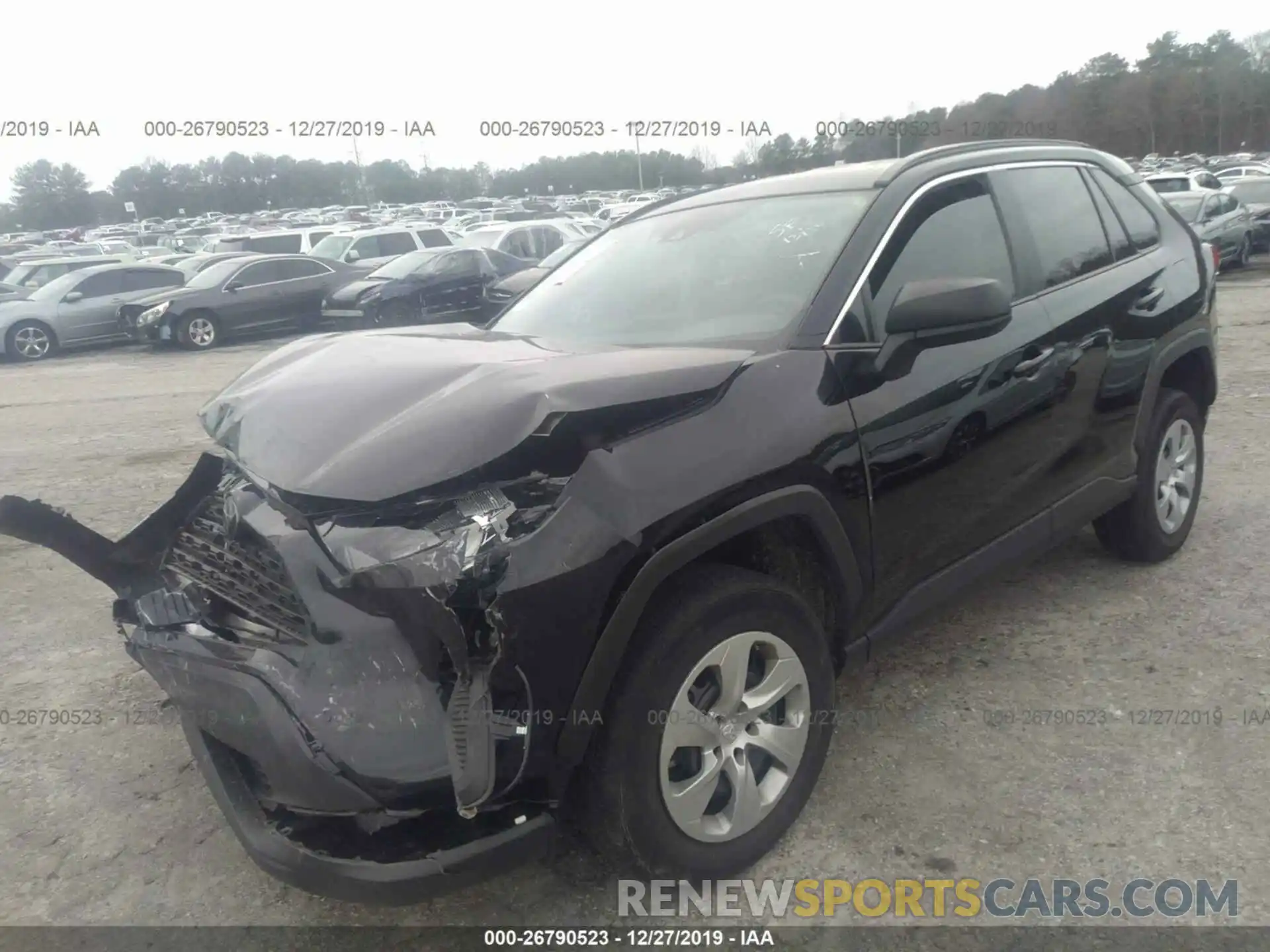 2 Photograph of a damaged car 2T3H1RFV7KW022566 TOYOTA RAV4 2019