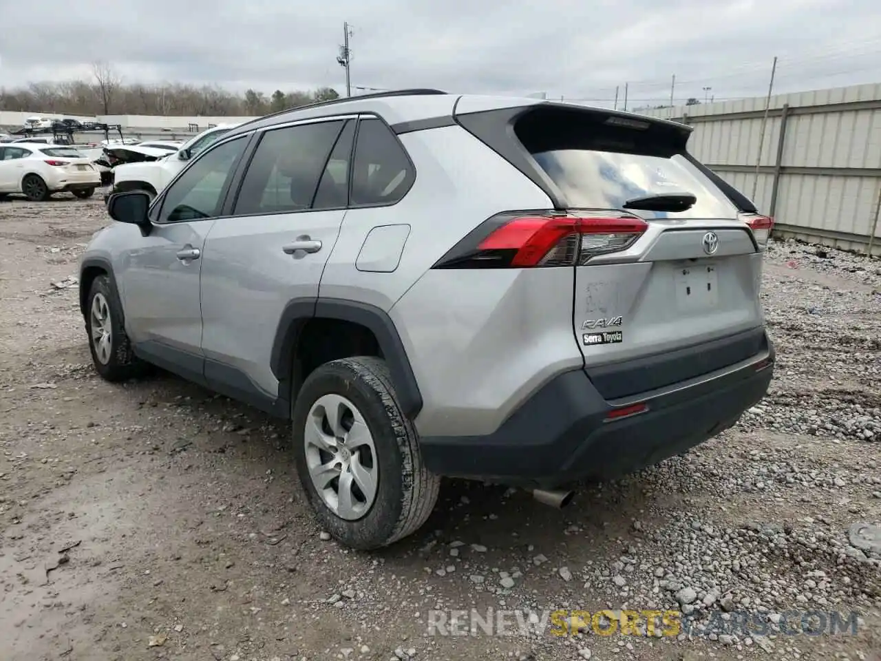 3 Photograph of a damaged car 2T3H1RFV7KW023541 TOYOTA RAV4 2019