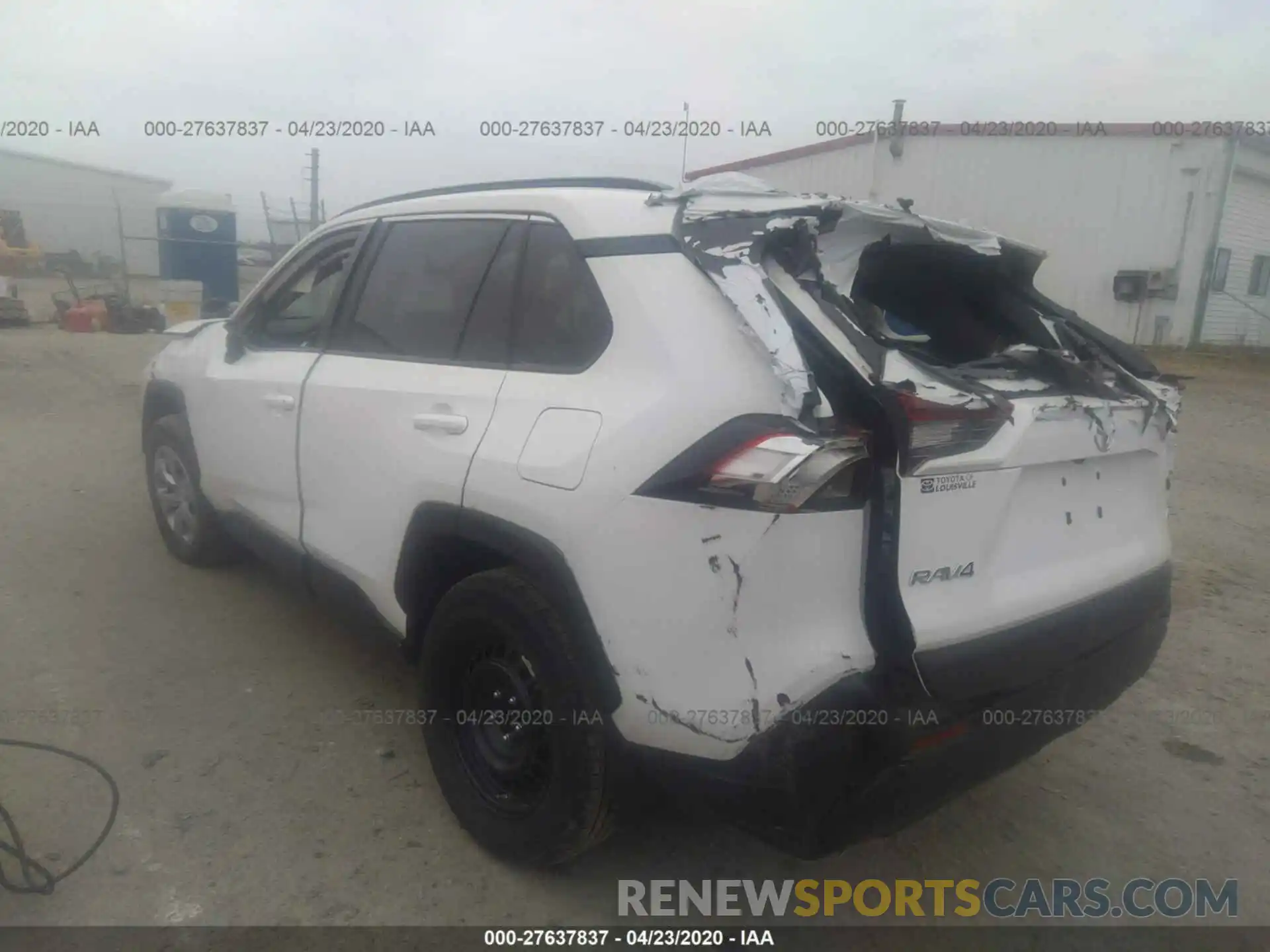 3 Фотография поврежденного автомобиля 2T3H1RFV7KW027752 TOYOTA RAV4 2019