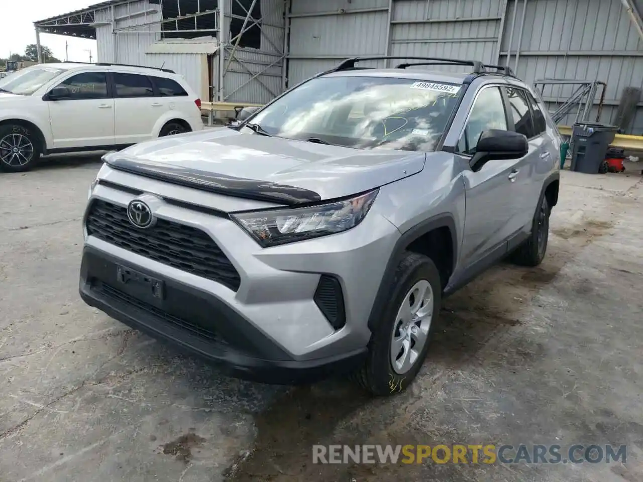 2 Фотография поврежденного автомобиля 2T3H1RFV7KW036371 TOYOTA RAV4 2019