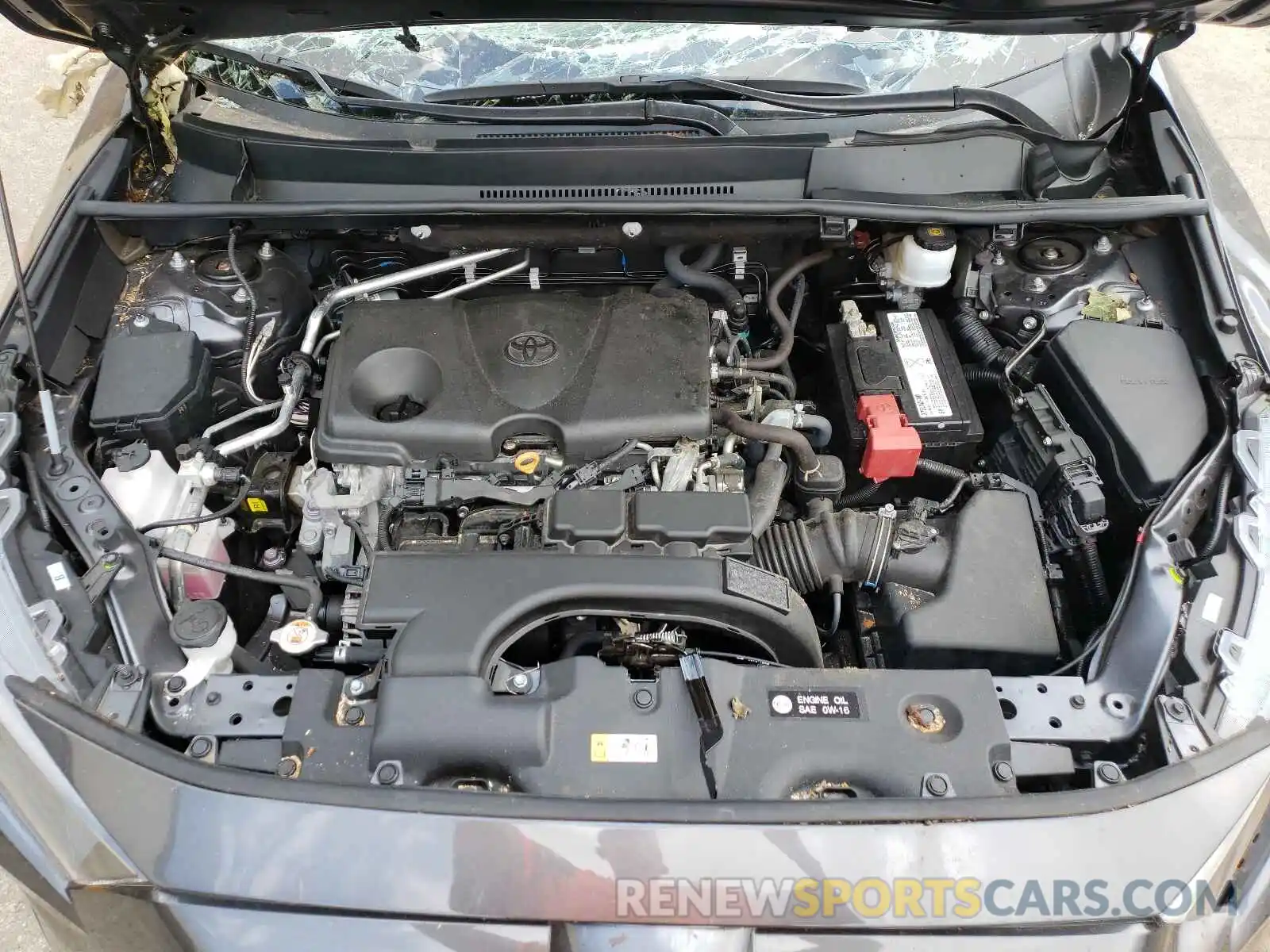 7 Photograph of a damaged car 2T3H1RFV7KW037259 TOYOTA RAV4 2019