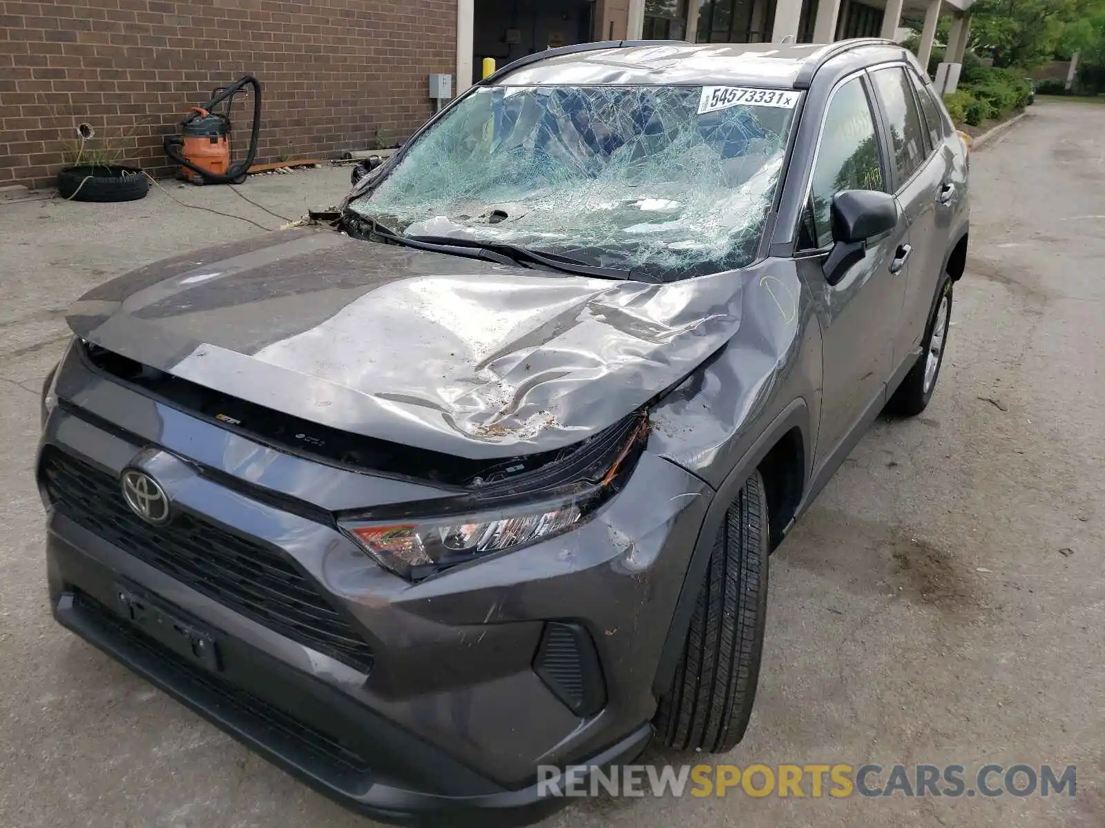 9 Photograph of a damaged car 2T3H1RFV7KW037259 TOYOTA RAV4 2019