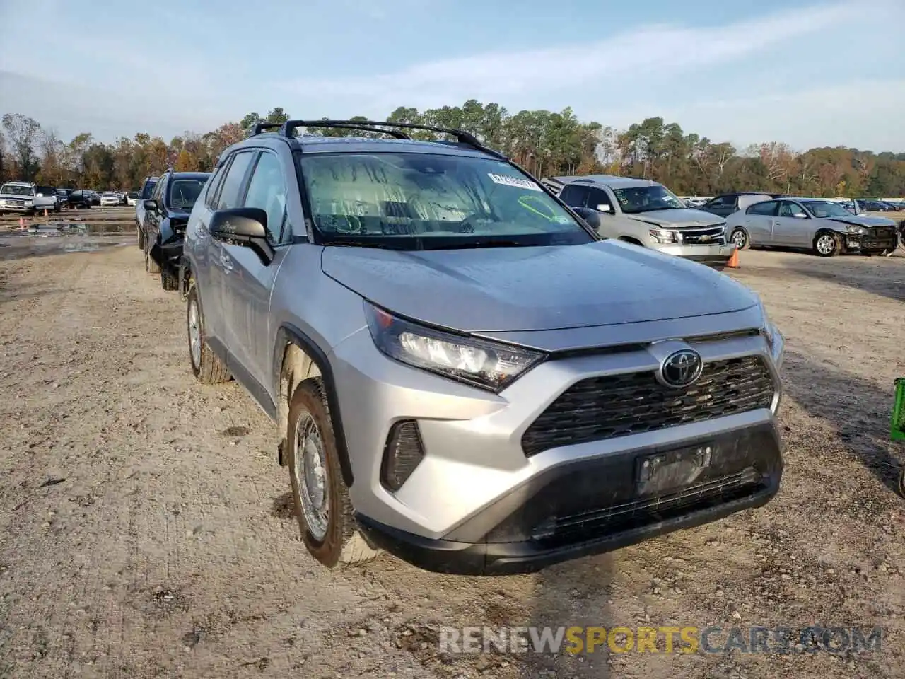 1 Фотография поврежденного автомобиля 2T3H1RFV7KW040291 TOYOTA RAV4 2019