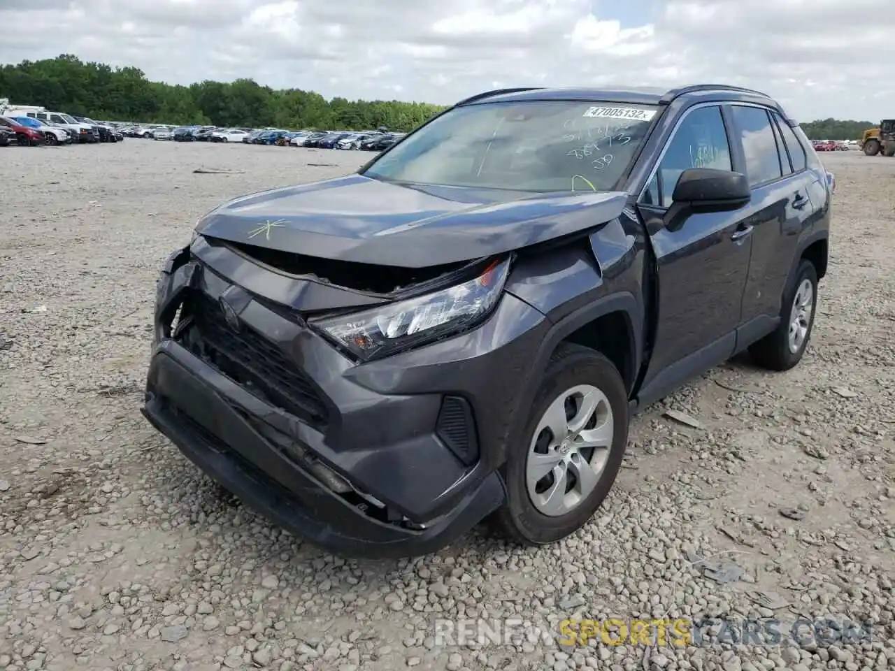 2 Фотография поврежденного автомобиля 2T3H1RFV7KW042199 TOYOTA RAV4 2019