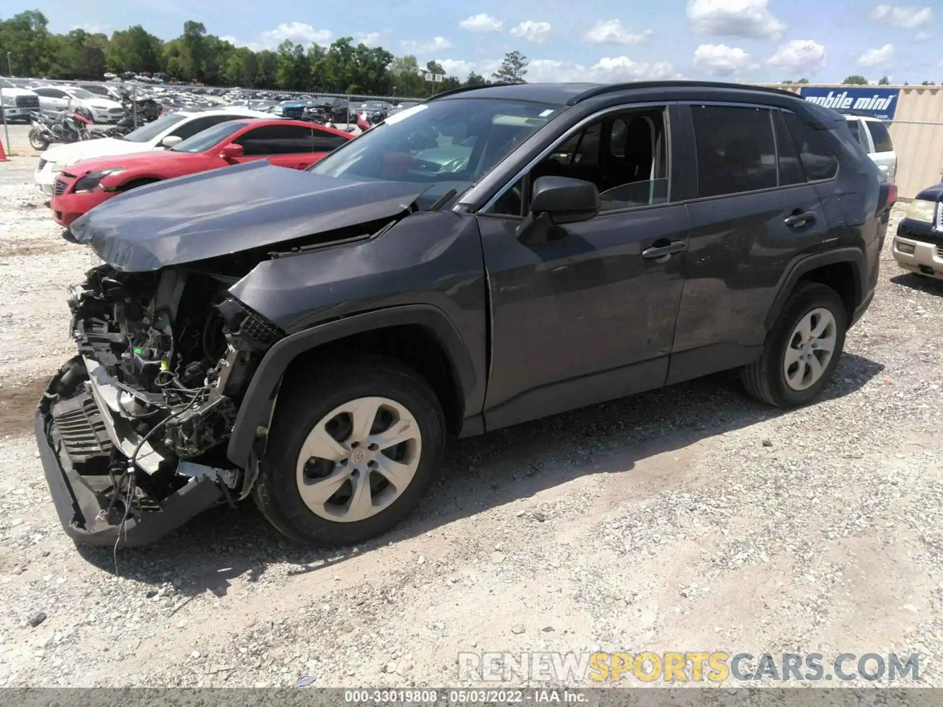 2 Фотография поврежденного автомобиля 2T3H1RFV7KW042414 TOYOTA RAV4 2019