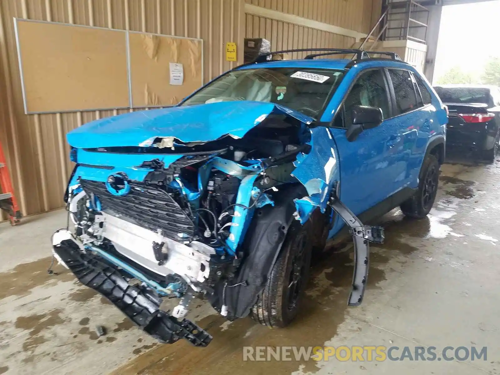 2 Photograph of a damaged car 2T3H1RFV7KW045331 TOYOTA RAV4 2019