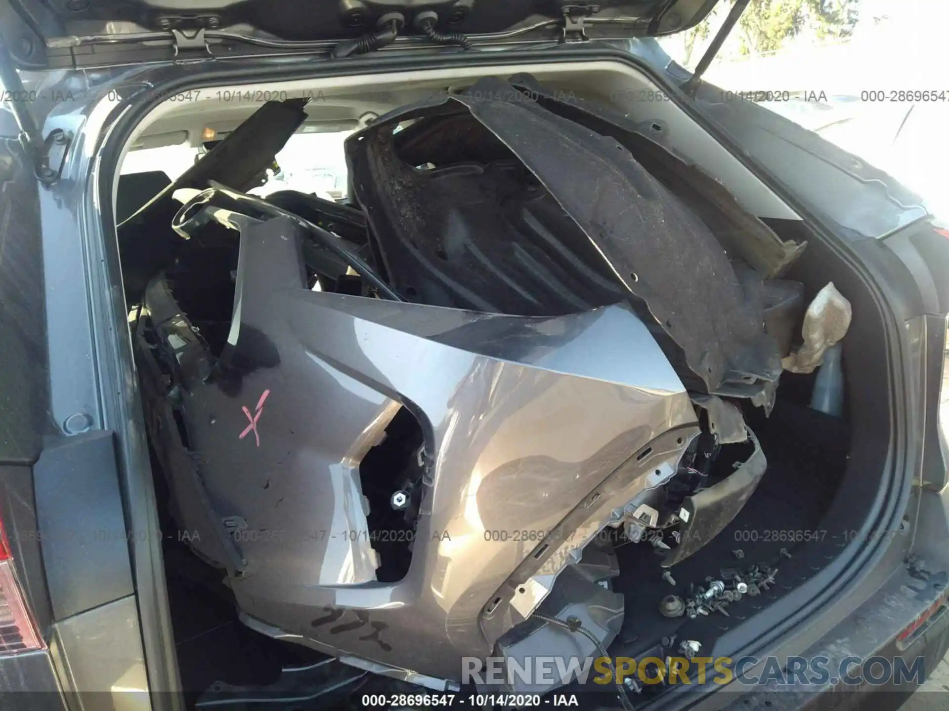 12 Photograph of a damaged car 2T3H1RFV7KW045720 TOYOTA RAV4 2019