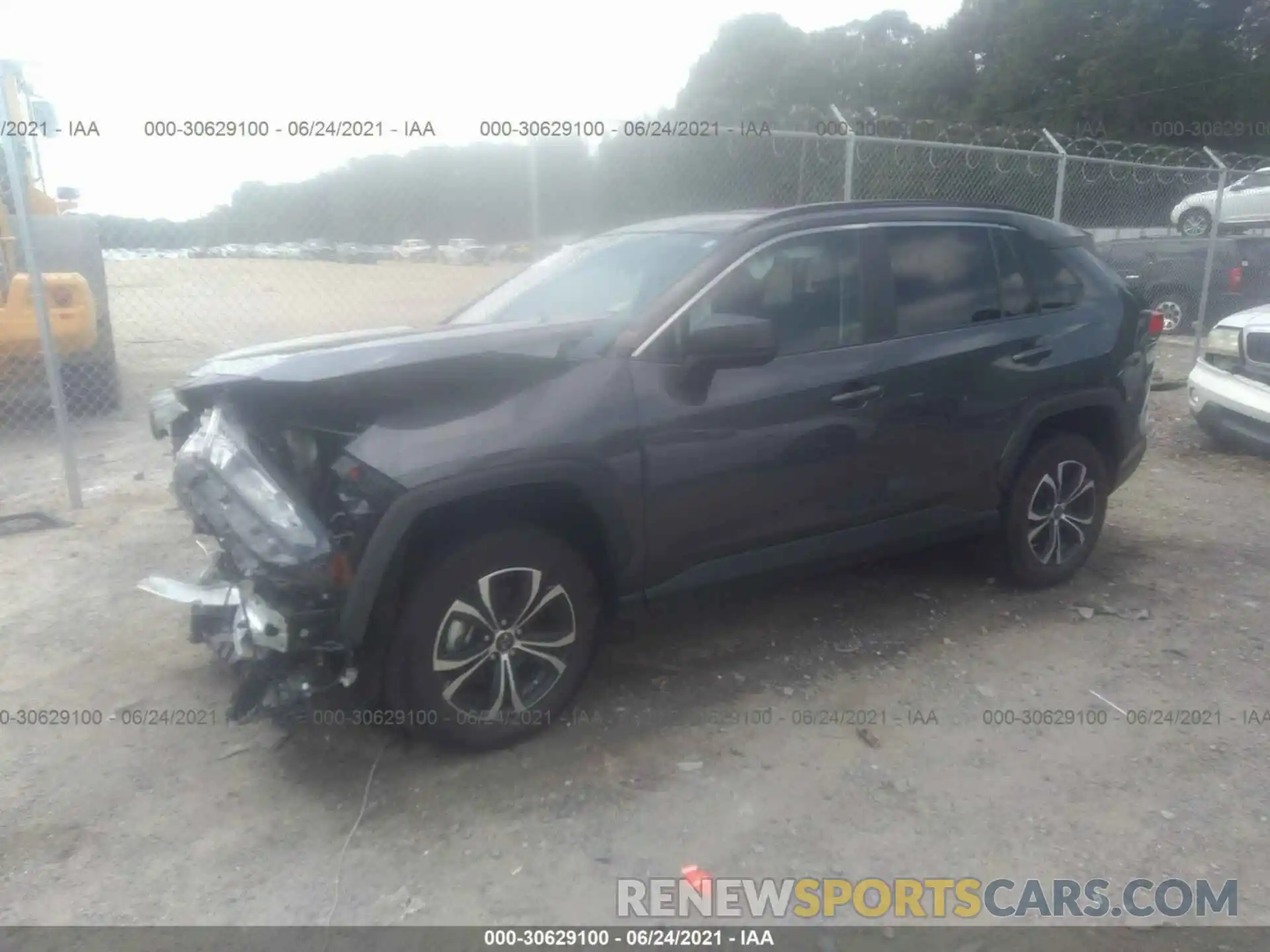 2 Photograph of a damaged car 2T3H1RFV7KW049783 TOYOTA RAV4 2019