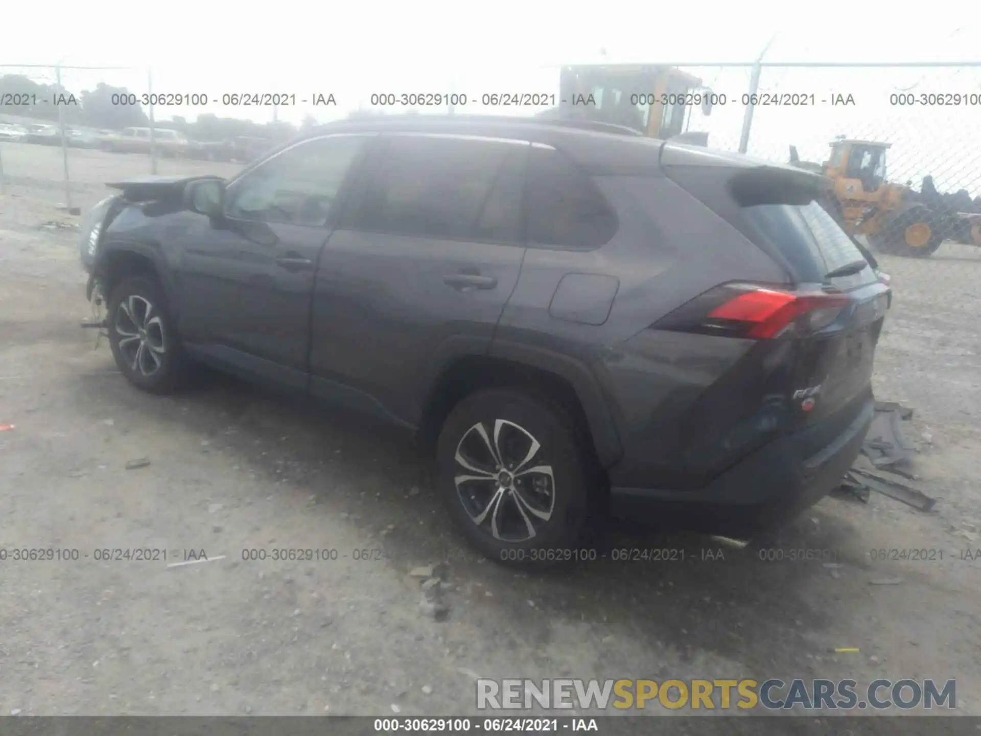 3 Фотография поврежденного автомобиля 2T3H1RFV7KW049783 TOYOTA RAV4 2019