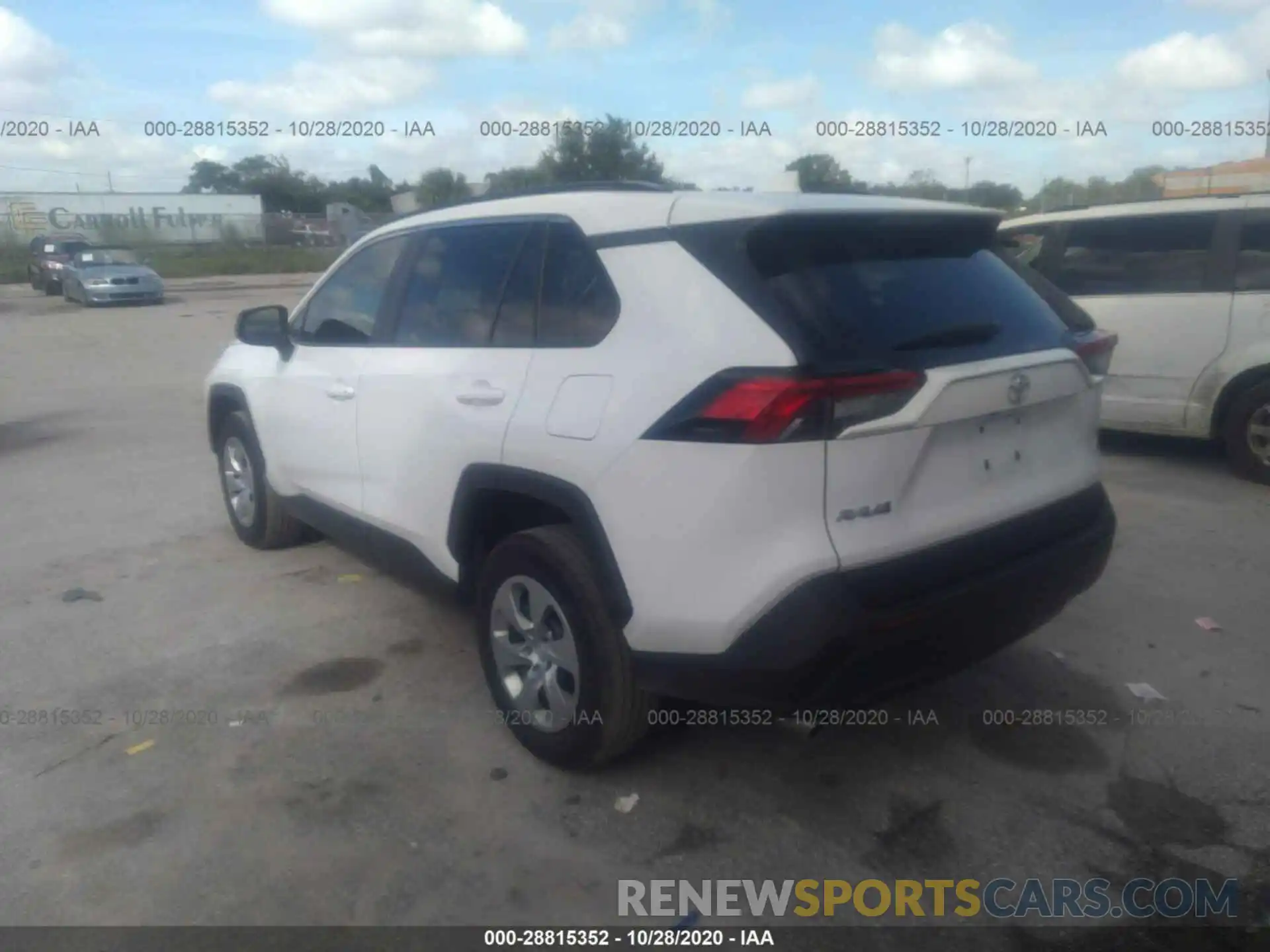 3 Фотография поврежденного автомобиля 2T3H1RFV7KW055633 TOYOTA RAV4 2019