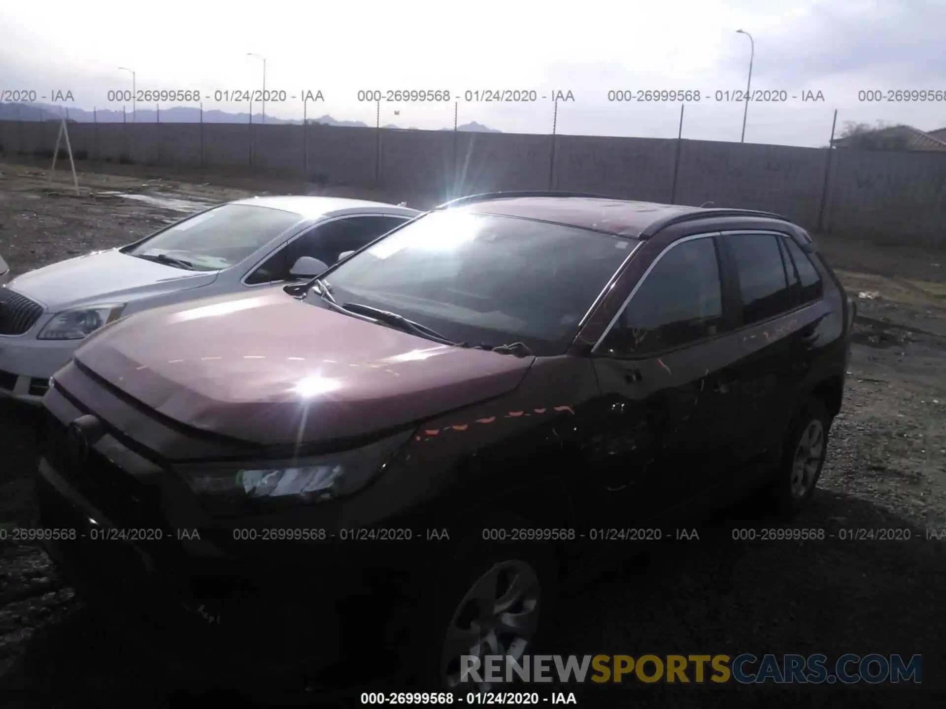 2 Photograph of a damaged car 2T3H1RFV8KC015840 TOYOTA RAV4 2019