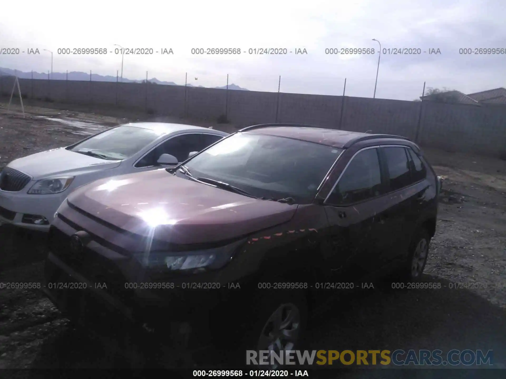 6 Photograph of a damaged car 2T3H1RFV8KC015840 TOYOTA RAV4 2019