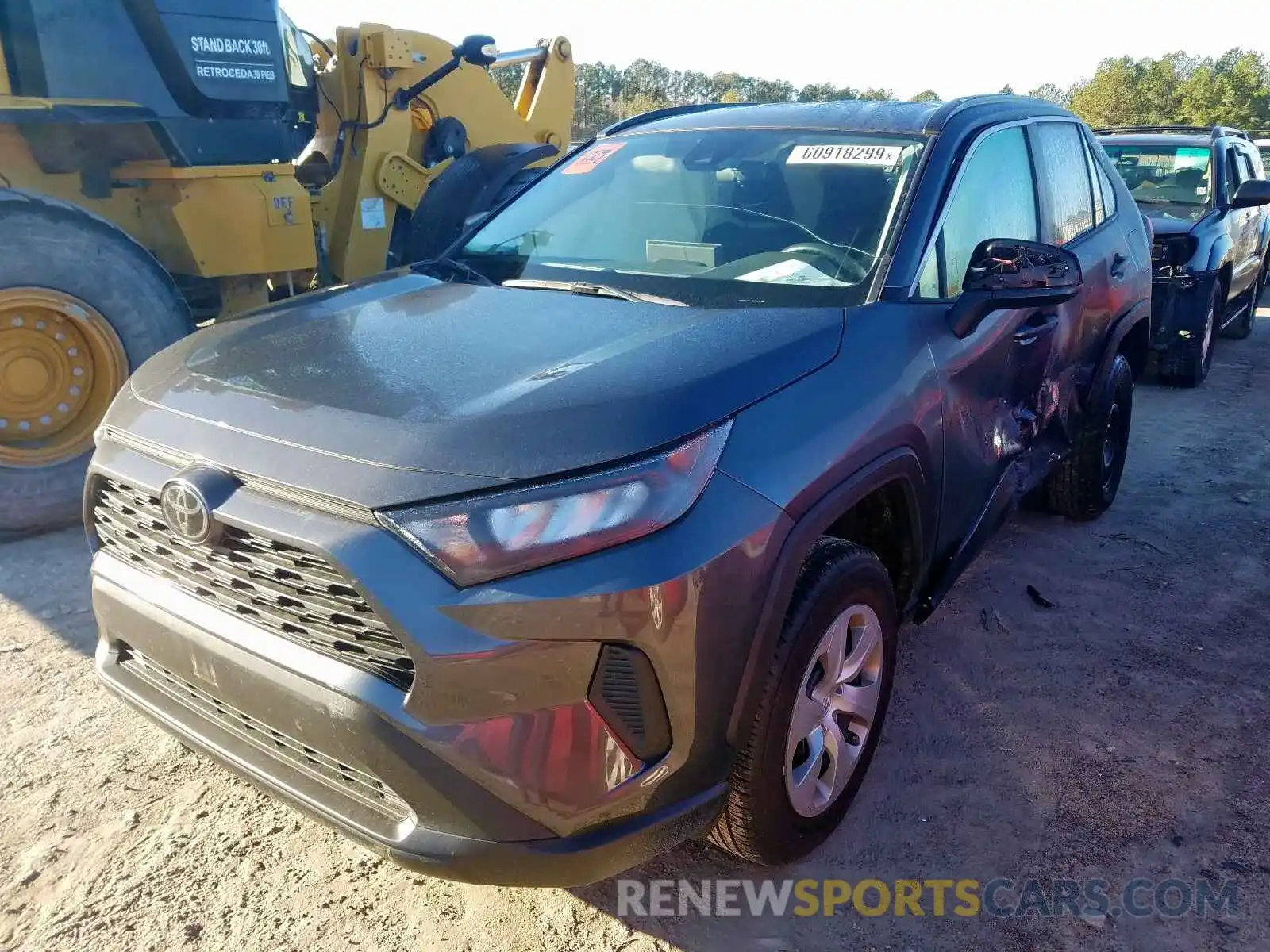 2 Фотография поврежденного автомобиля 2T3H1RFV8KC022156 TOYOTA RAV4 2019