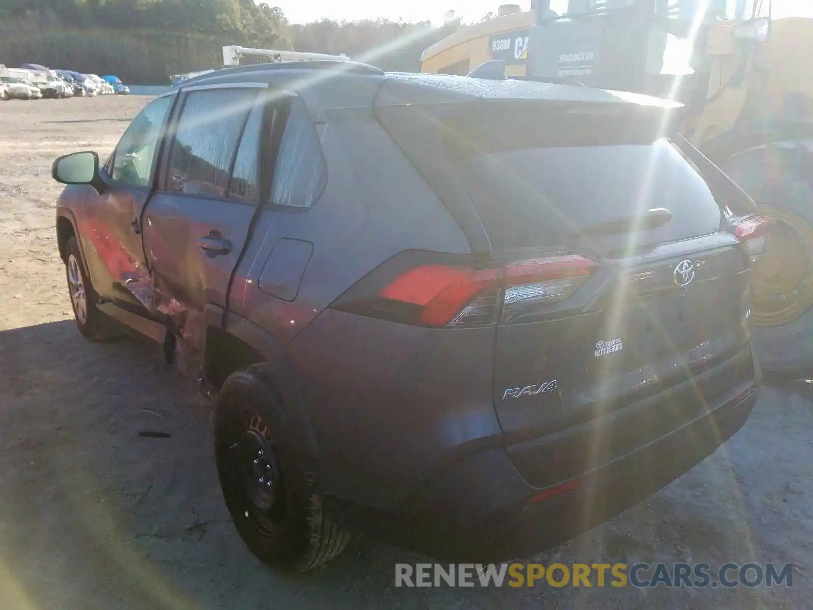 3 Photograph of a damaged car 2T3H1RFV8KC022156 TOYOTA RAV4 2019