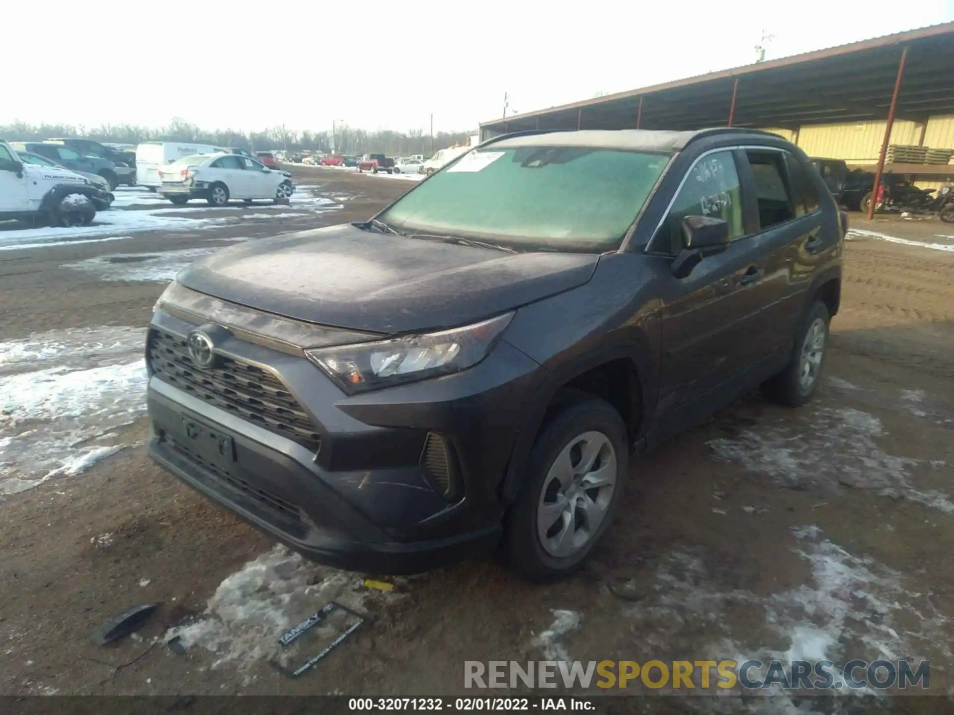 2 Photograph of a damaged car 2T3H1RFV8KC022335 TOYOTA RAV4 2019