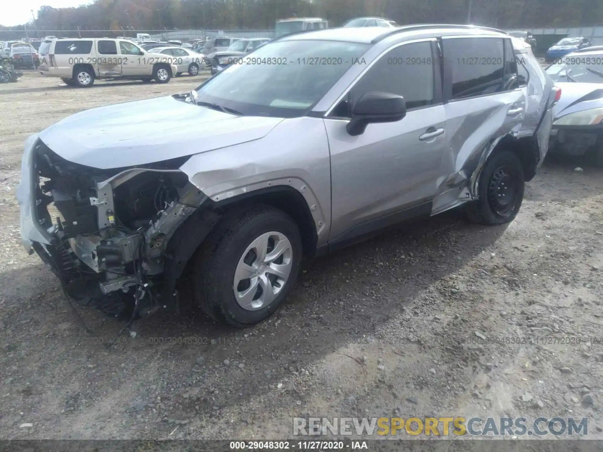 2 Photograph of a damaged car 2T3H1RFV8KC025851 TOYOTA RAV4 2019