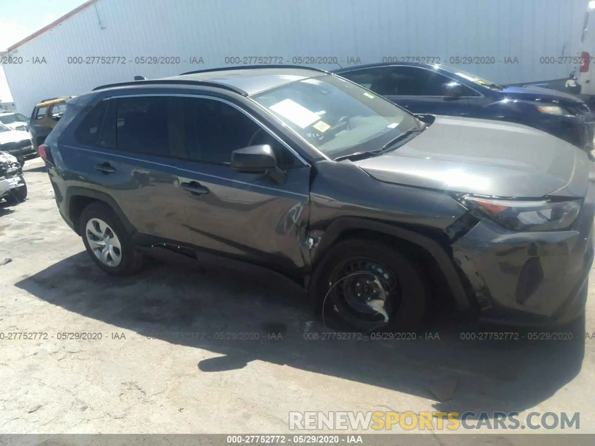 6 Фотография поврежденного автомобиля 2T3H1RFV8KC031567 TOYOTA RAV4 2019