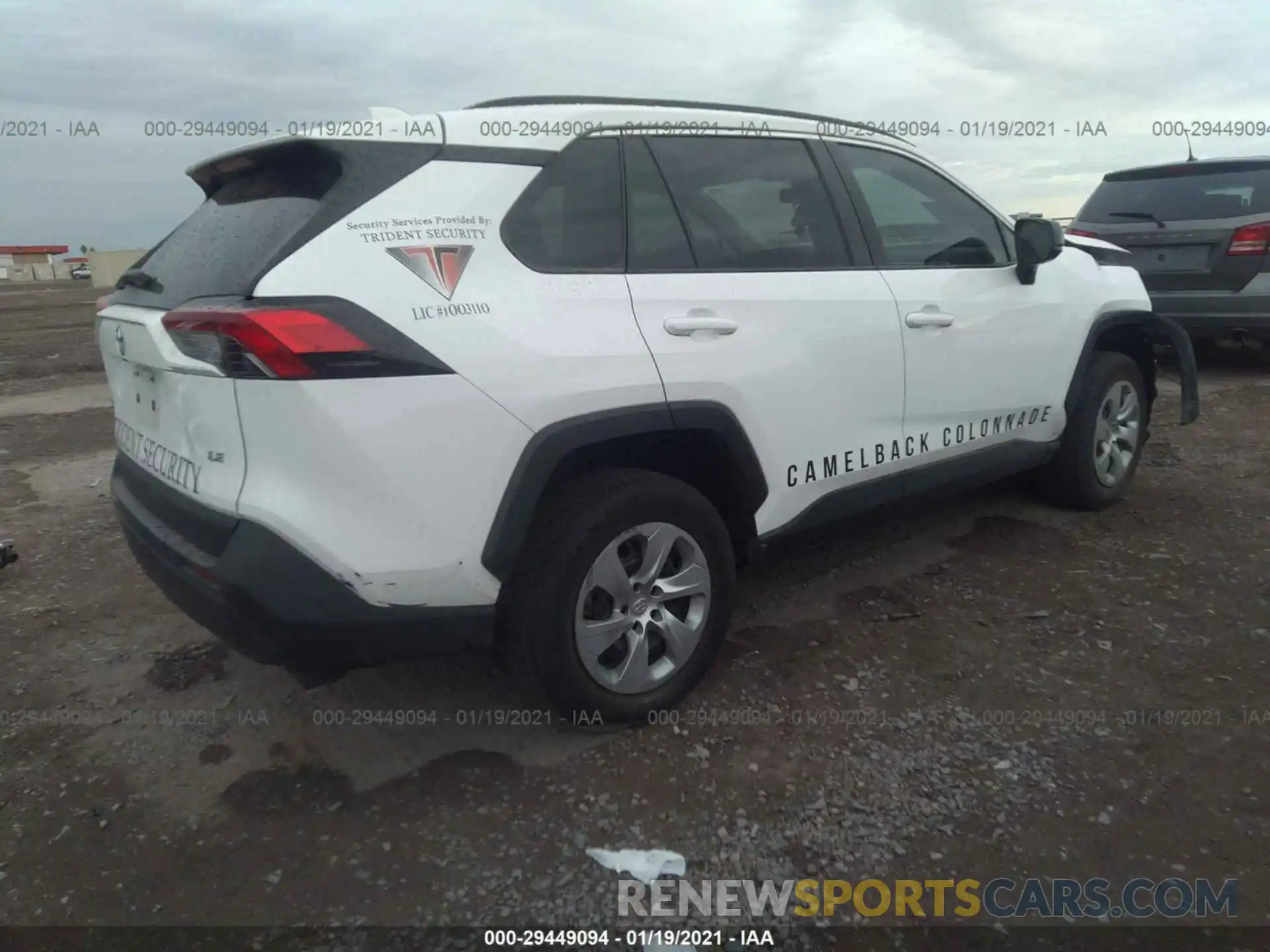 4 Фотография поврежденного автомобиля 2T3H1RFV8KW003167 TOYOTA RAV4 2019