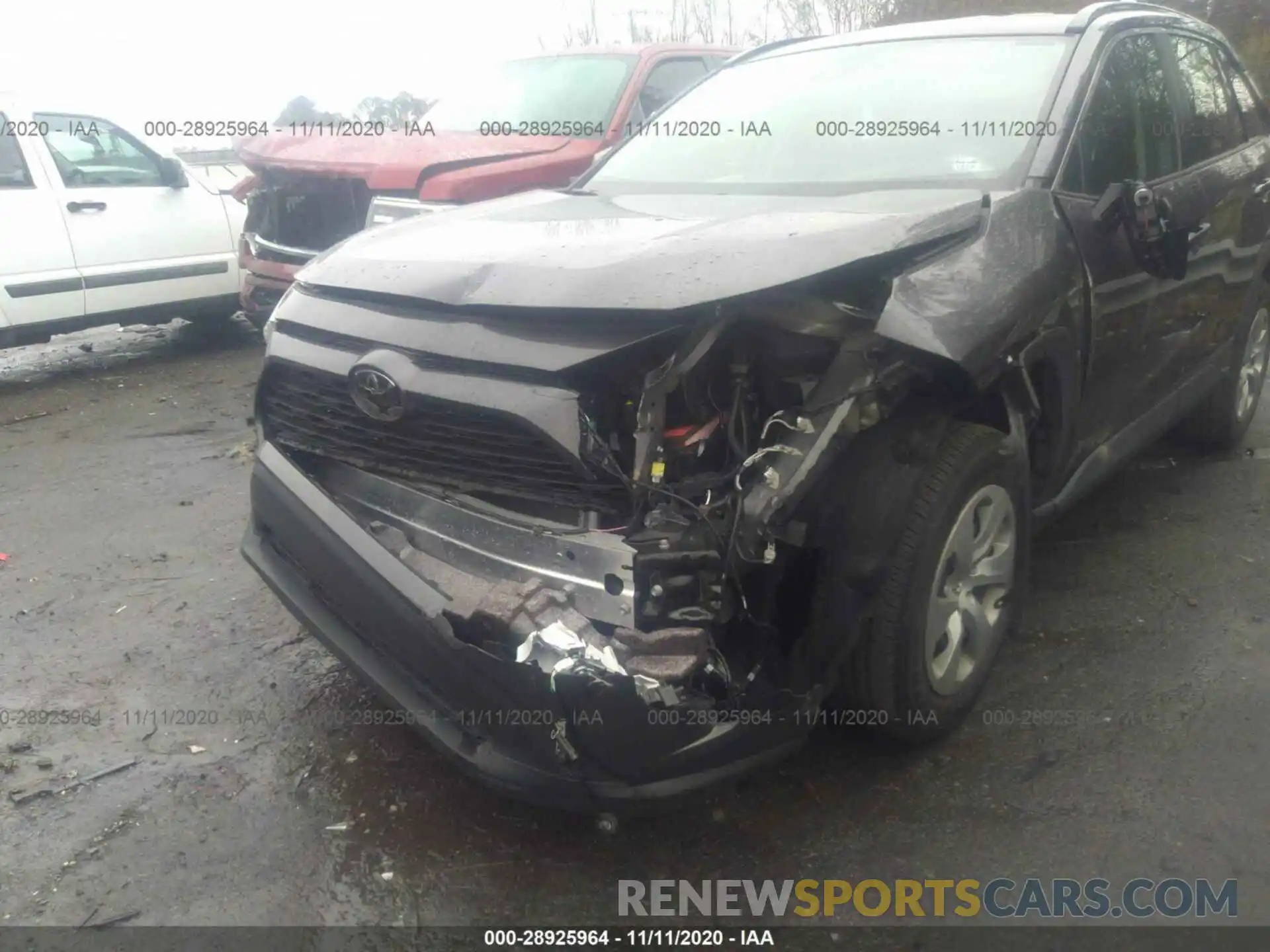 6 Photograph of a damaged car 2T3H1RFV8KW003587 TOYOTA RAV4 2019