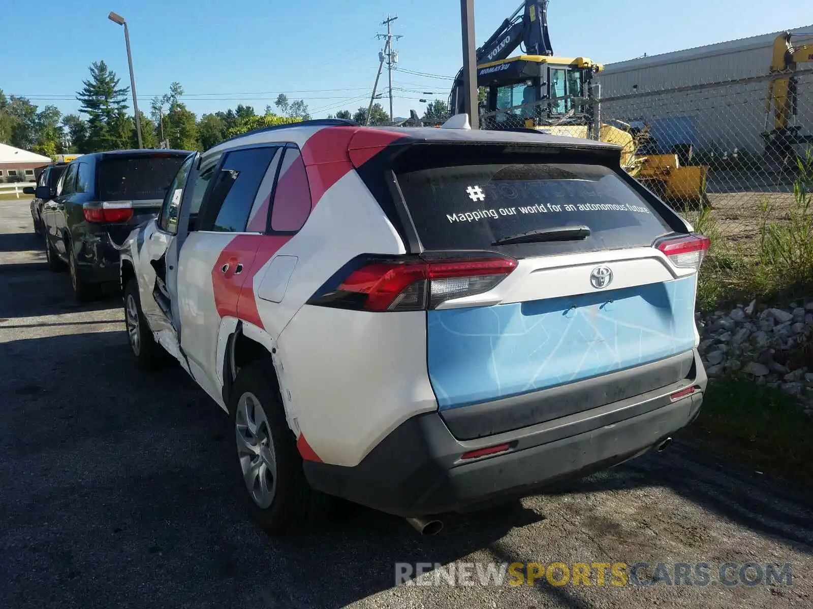 3 Photograph of a damaged car 2T3H1RFV8KW004271 TOYOTA RAV4 2019