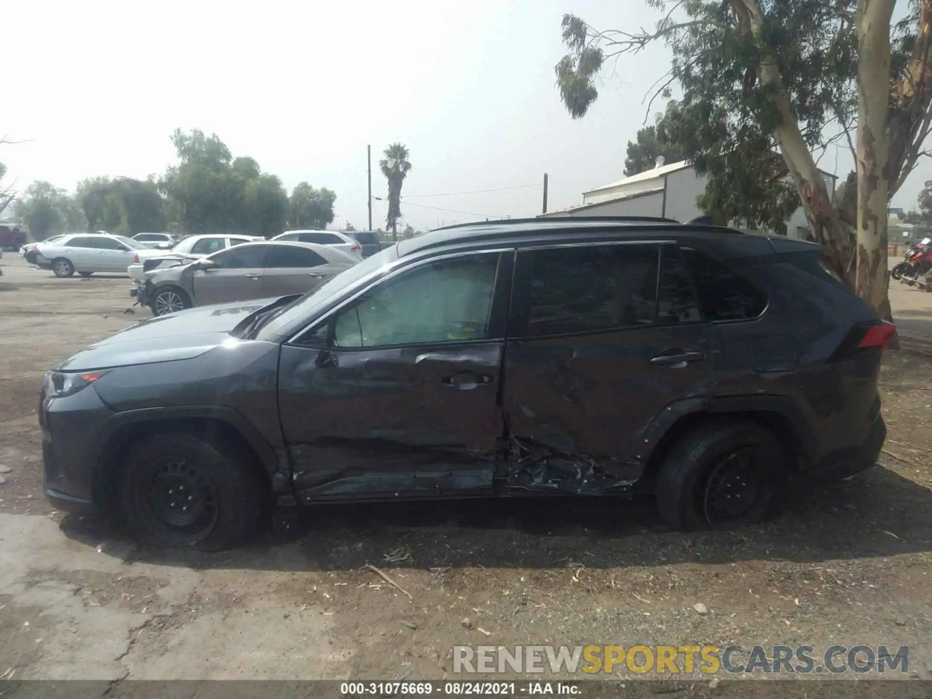 6 Photograph of a damaged car 2T3H1RFV8KW010328 TOYOTA RAV4 2019