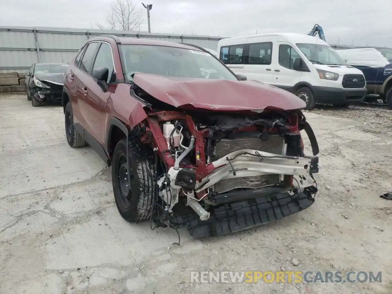 9 Photograph of a damaged car 2T3H1RFV8KW011267 TOYOTA RAV4 2019