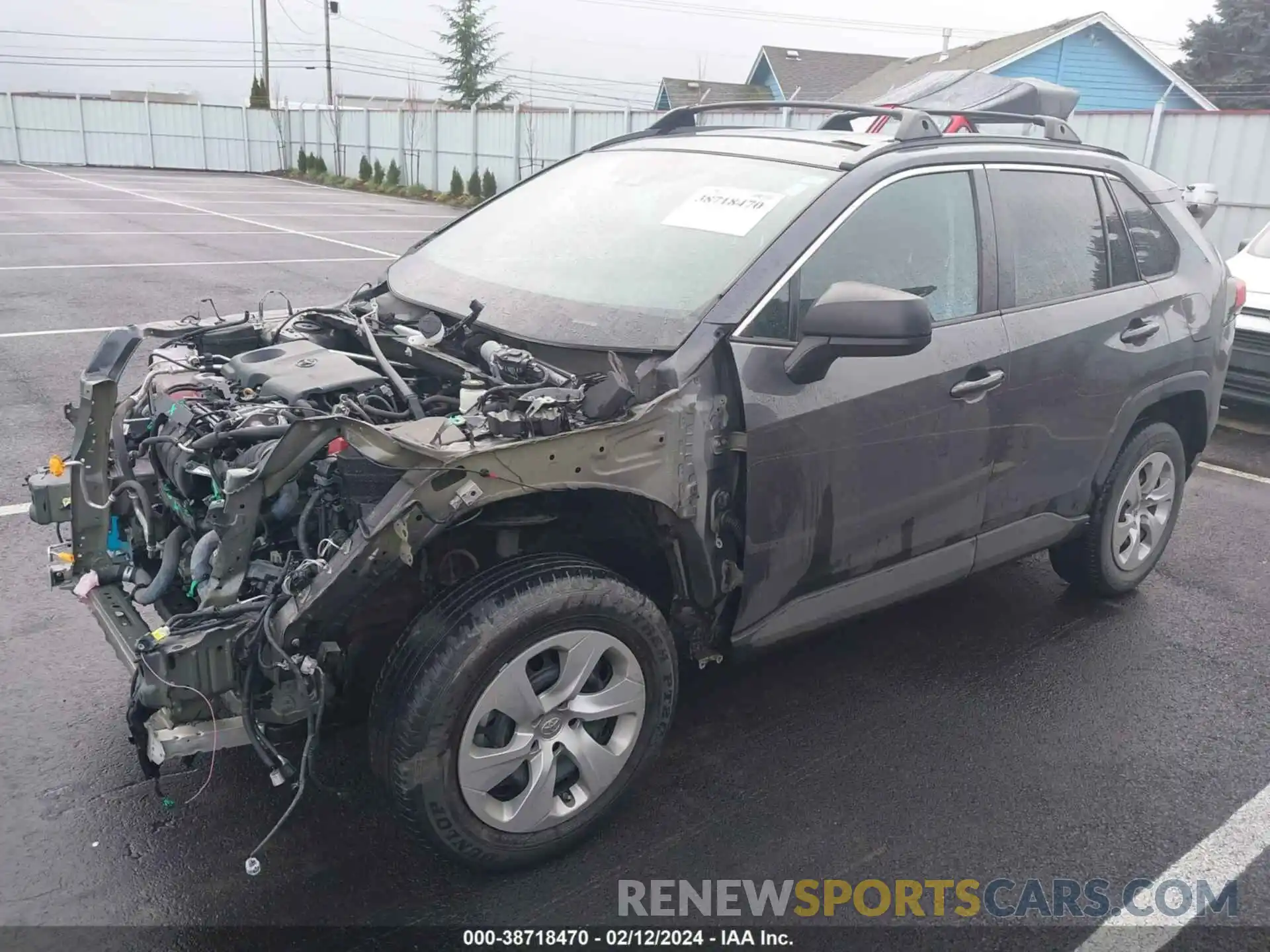 2 Фотография поврежденного автомобиля 2T3H1RFV8KW011740 TOYOTA RAV4 2019