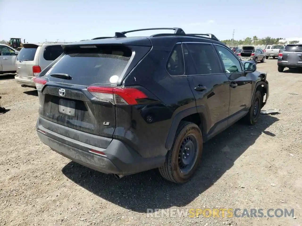 4 Фотография поврежденного автомобиля 2T3H1RFV8KW015030 TOYOTA RAV4 2019