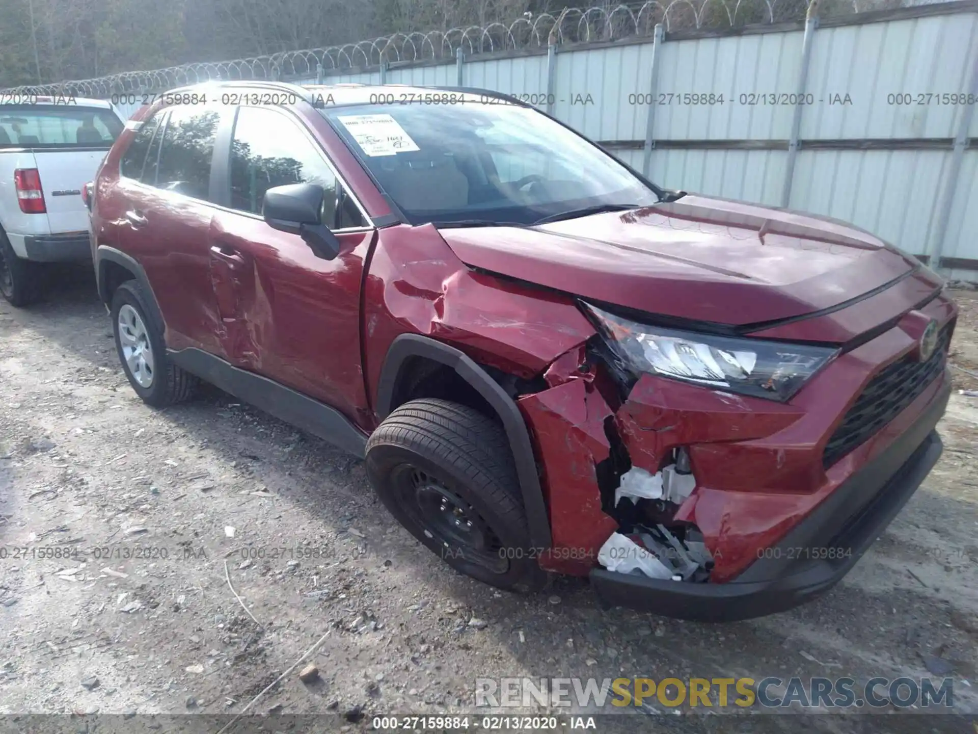 6 Photograph of a damaged car 2T3H1RFV8KW020096 TOYOTA RAV4 2019