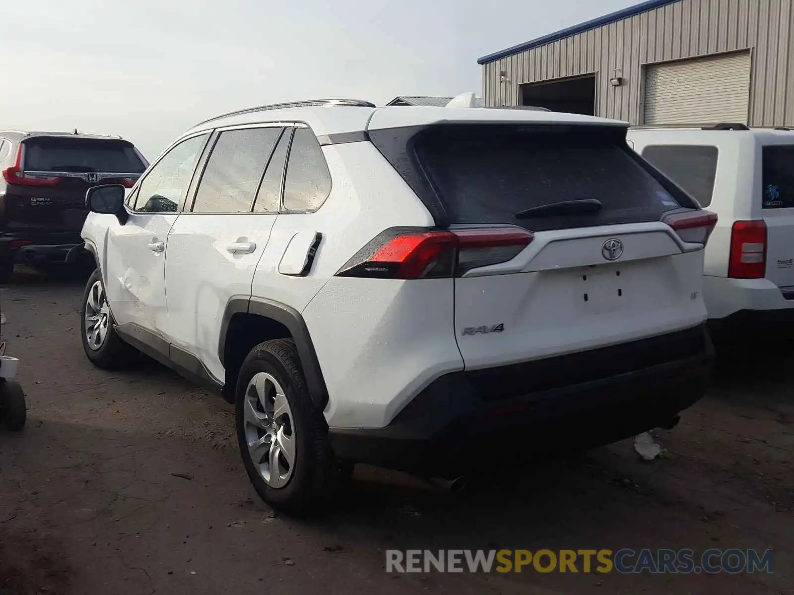 3 Photograph of a damaged car 2T3H1RFV8KW020275 TOYOTA RAV4 2019