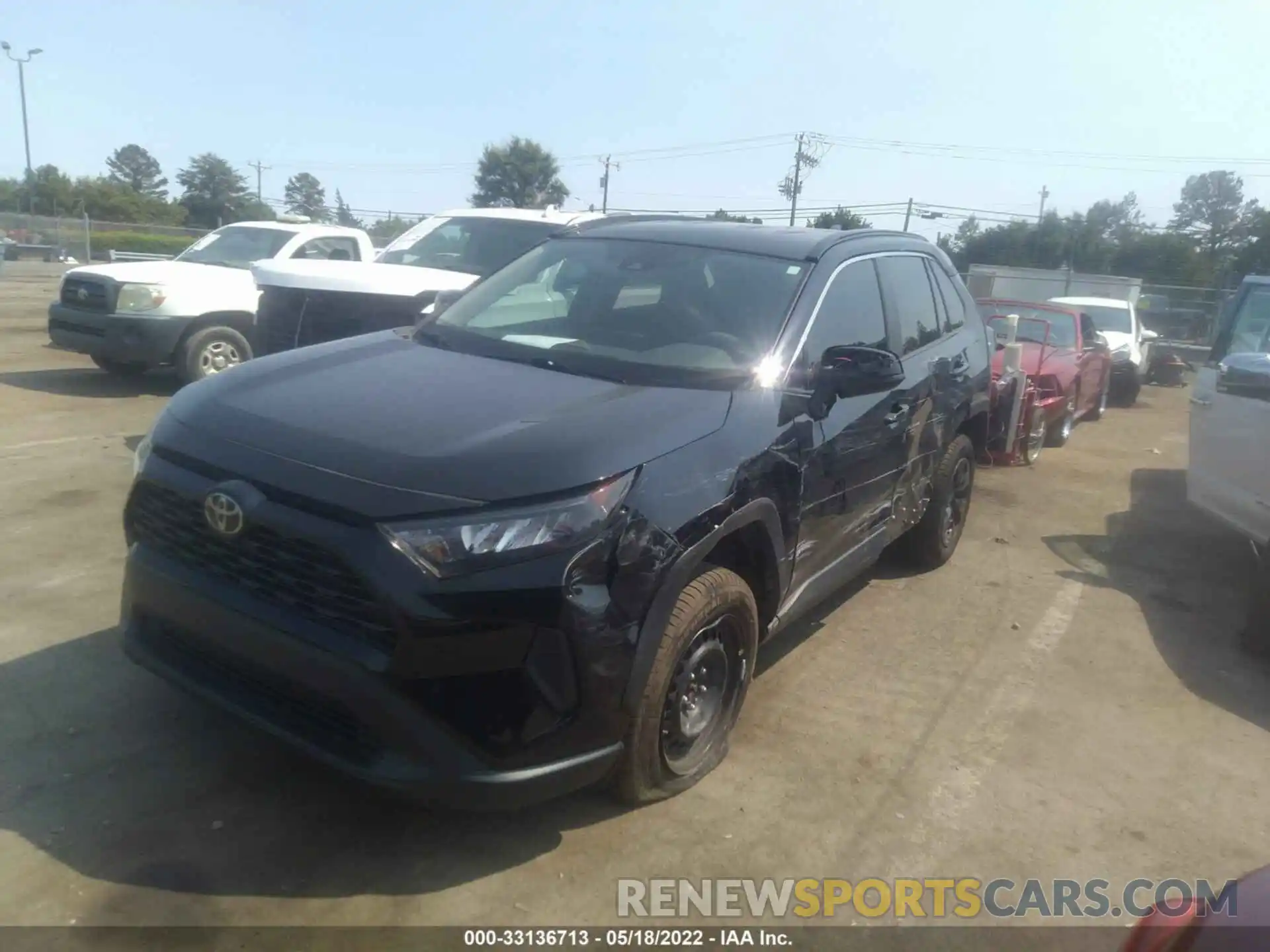 2 Photograph of a damaged car 2T3H1RFV8KW031910 TOYOTA RAV4 2019