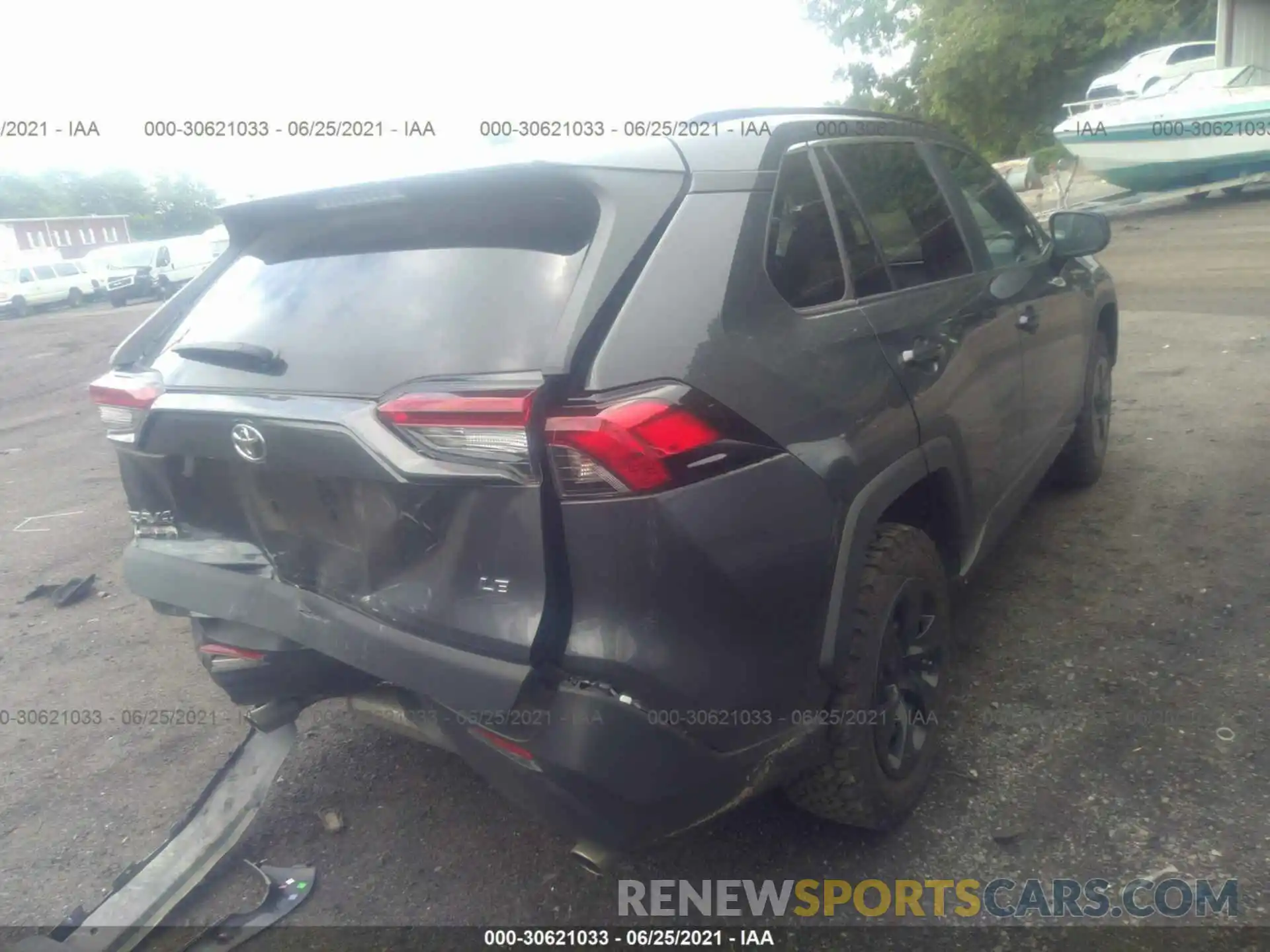 4 Фотография поврежденного автомобиля 2T3H1RFV8KW034015 TOYOTA RAV4 2019