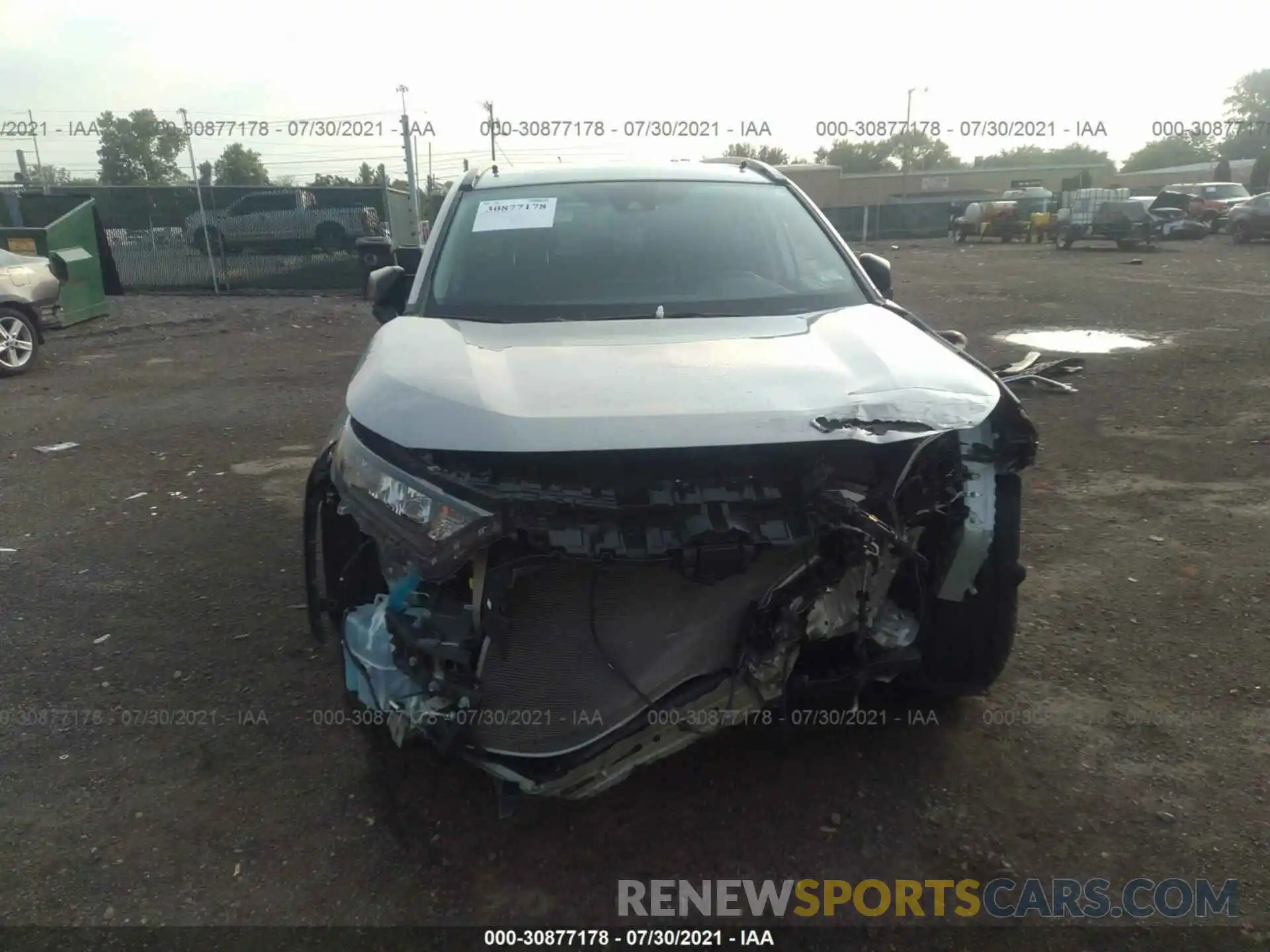 6 Фотография поврежденного автомобиля 2T3H1RFV8KW034368 TOYOTA RAV4 2019