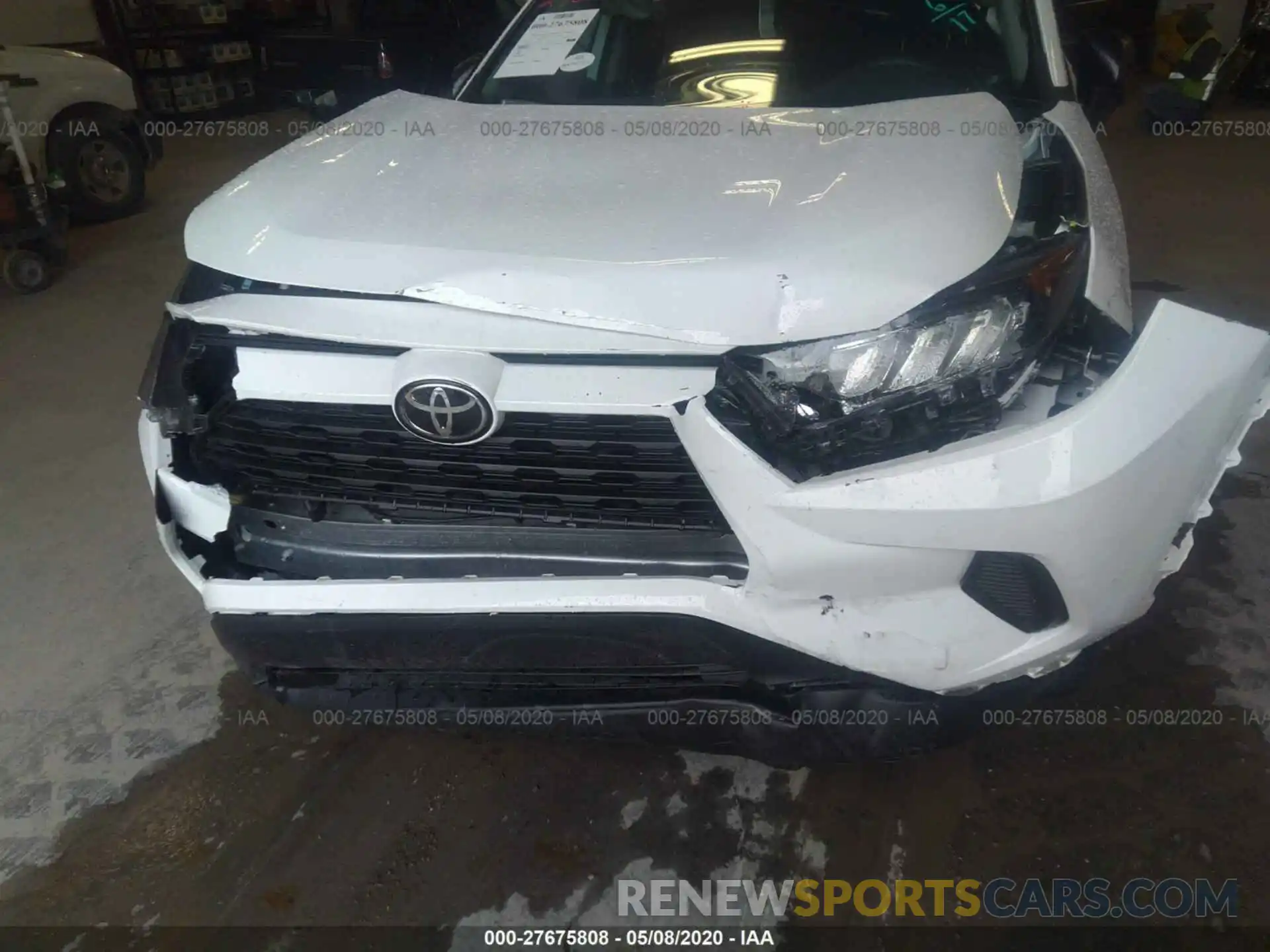 6 Photograph of a damaged car 2T3H1RFV8KW037254 TOYOTA RAV4 2019