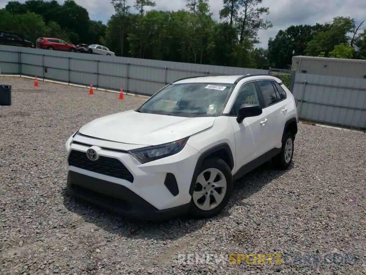 2 Photograph of a damaged car 2T3H1RFV8KW044527 TOYOTA RAV4 2019