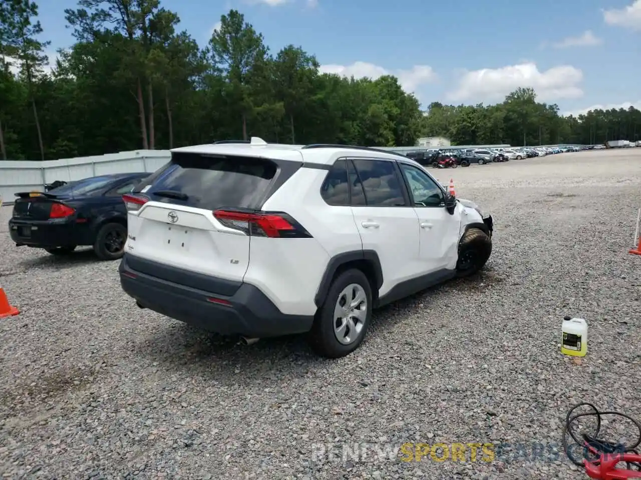 4 Photograph of a damaged car 2T3H1RFV8KW044527 TOYOTA RAV4 2019