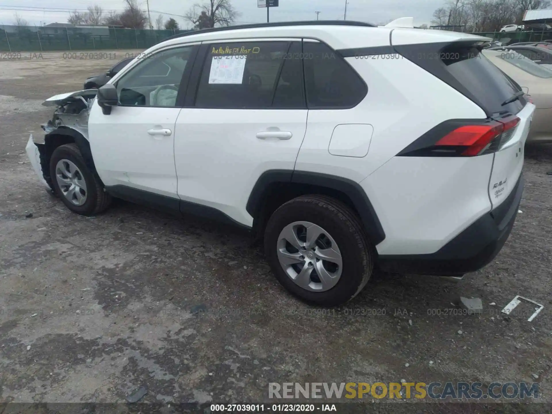 3 Photograph of a damaged car 2T3H1RFV8KW044947 TOYOTA RAV4 2019