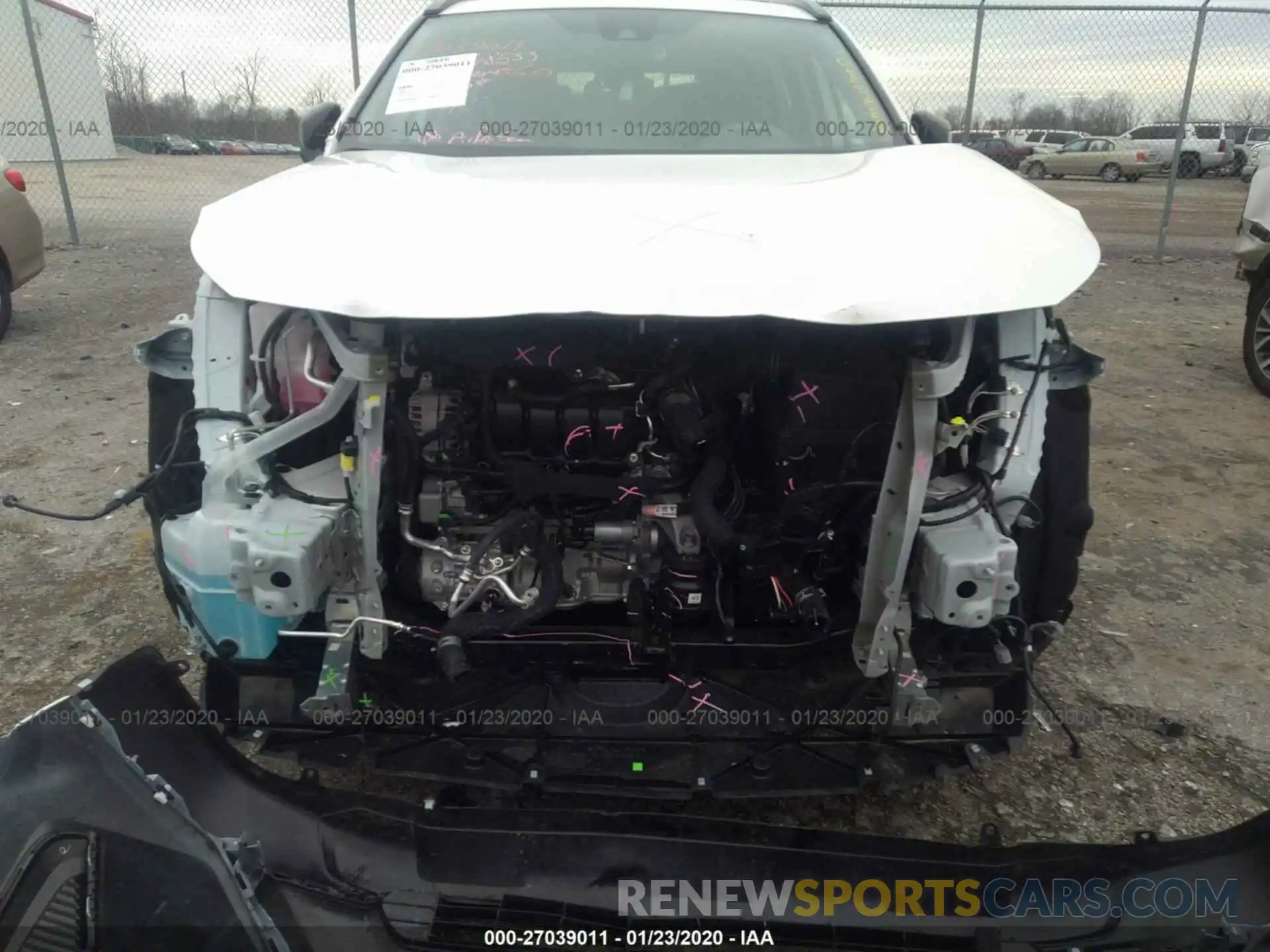 6 Photograph of a damaged car 2T3H1RFV8KW044947 TOYOTA RAV4 2019