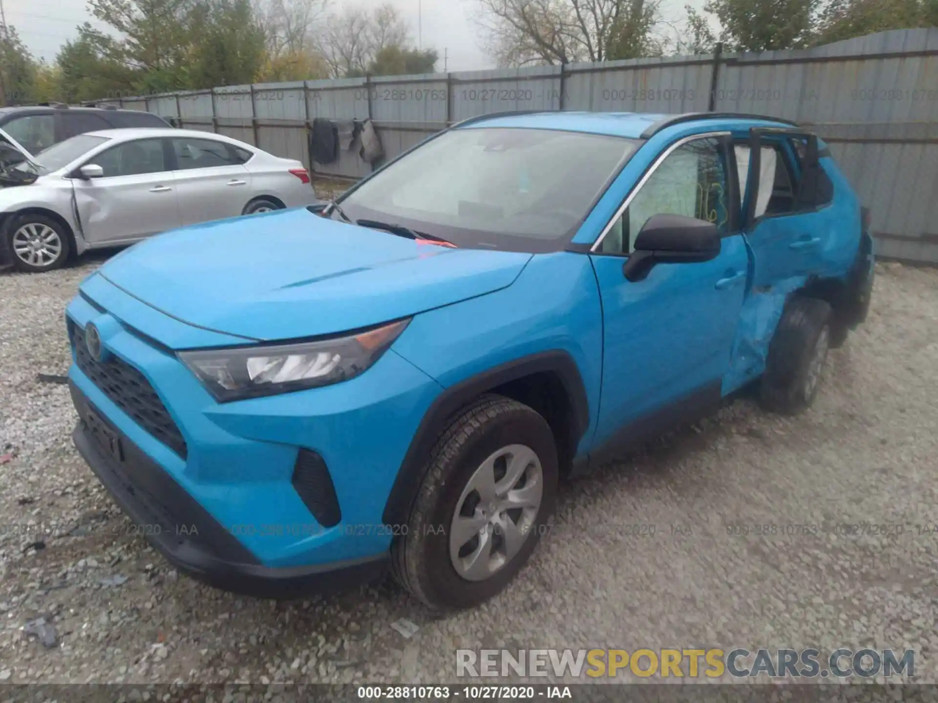 2 Фотография поврежденного автомобиля 2T3H1RFV8KW046858 TOYOTA RAV4 2019