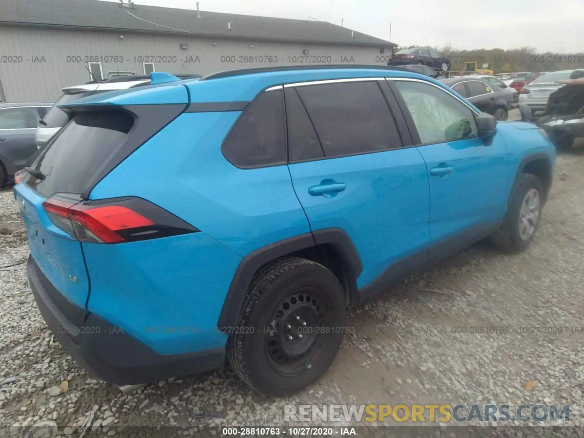 4 Photograph of a damaged car 2T3H1RFV8KW046858 TOYOTA RAV4 2019