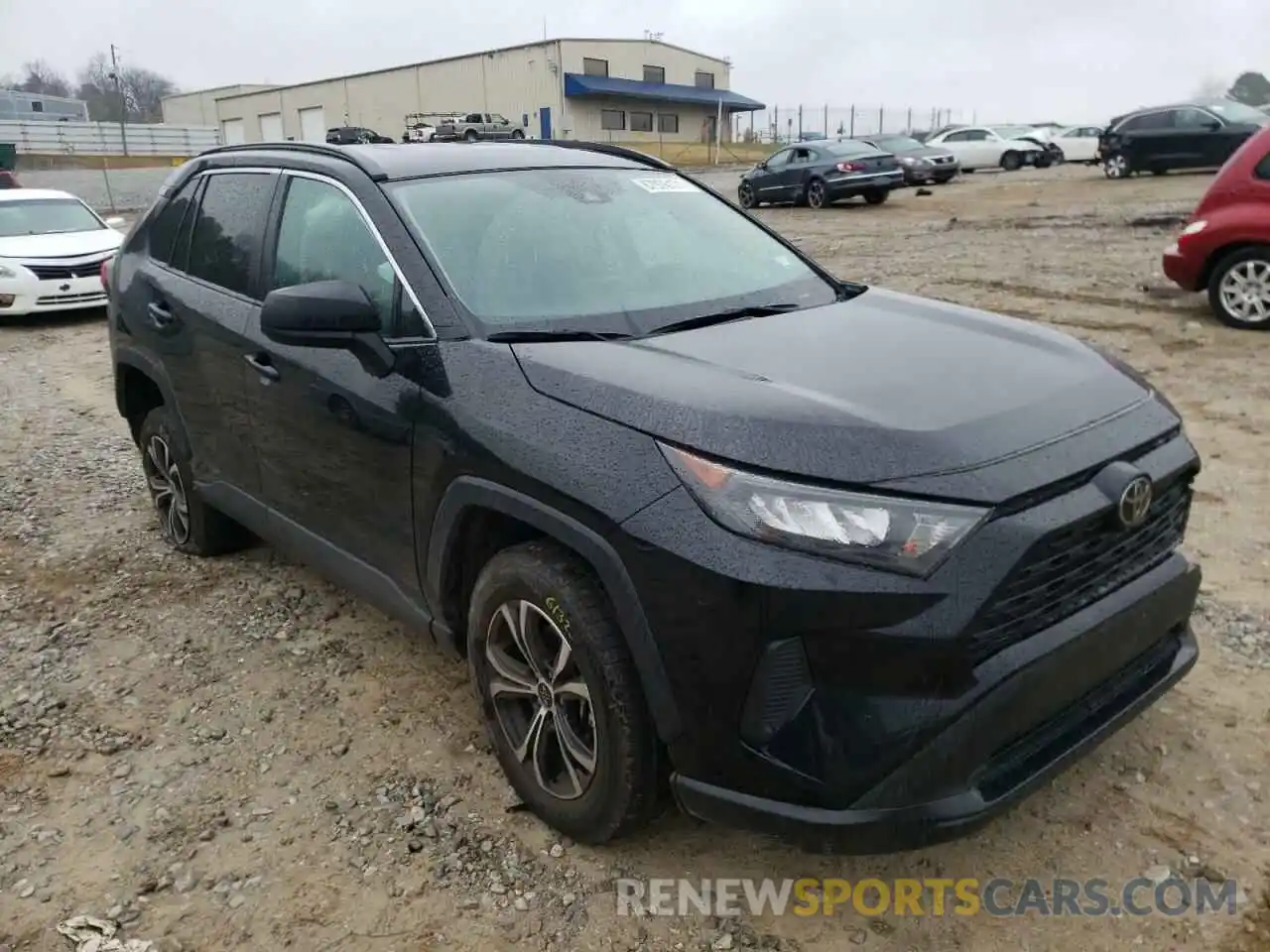 1 Photograph of a damaged car 2T3H1RFV8KW046925 TOYOTA RAV4 2019