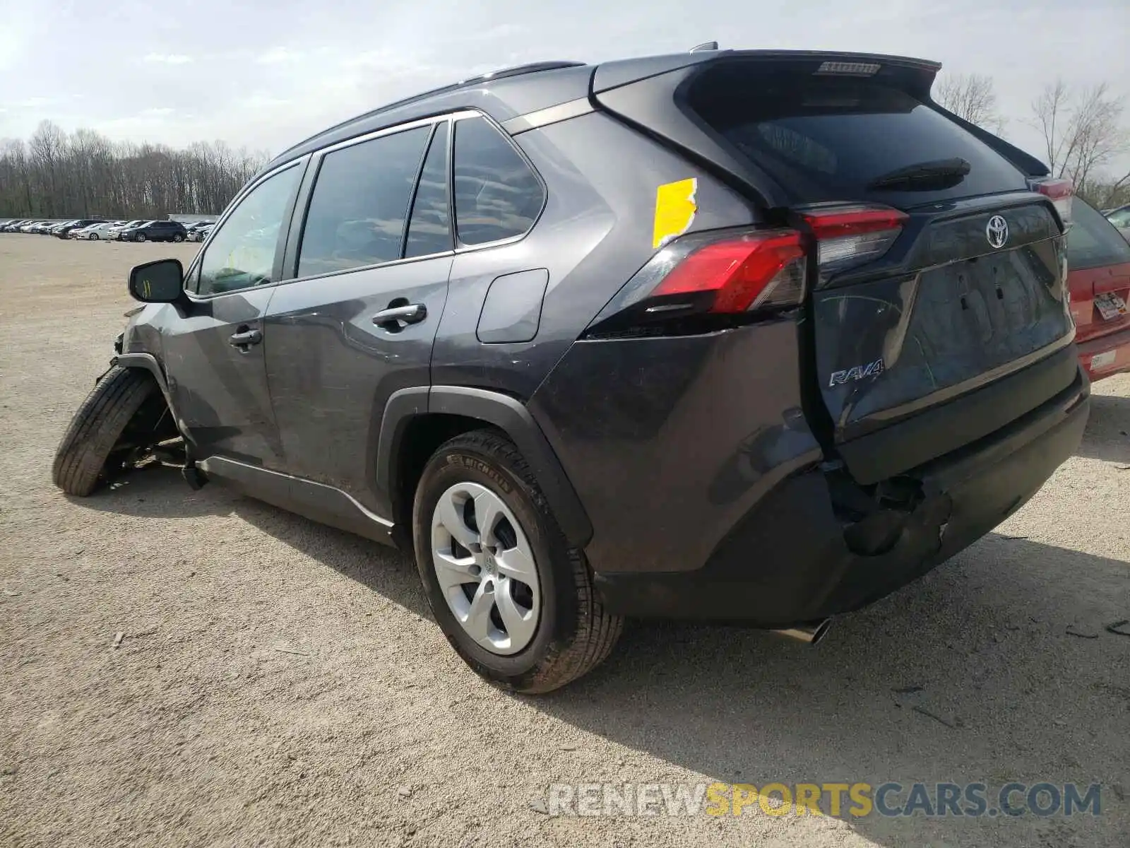 3 Photograph of a damaged car 2T3H1RFV8KW048349 TOYOTA RAV4 2019