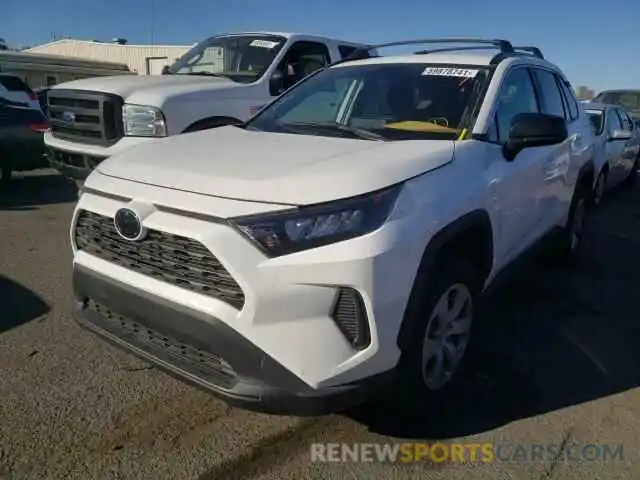 2 Photograph of a damaged car 2T3H1RFV8KW048738 TOYOTA RAV4 2019