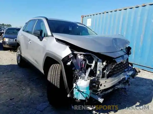 1 Photograph of a damaged car 2T3H1RFV8KW052921 TOYOTA RAV4 2019