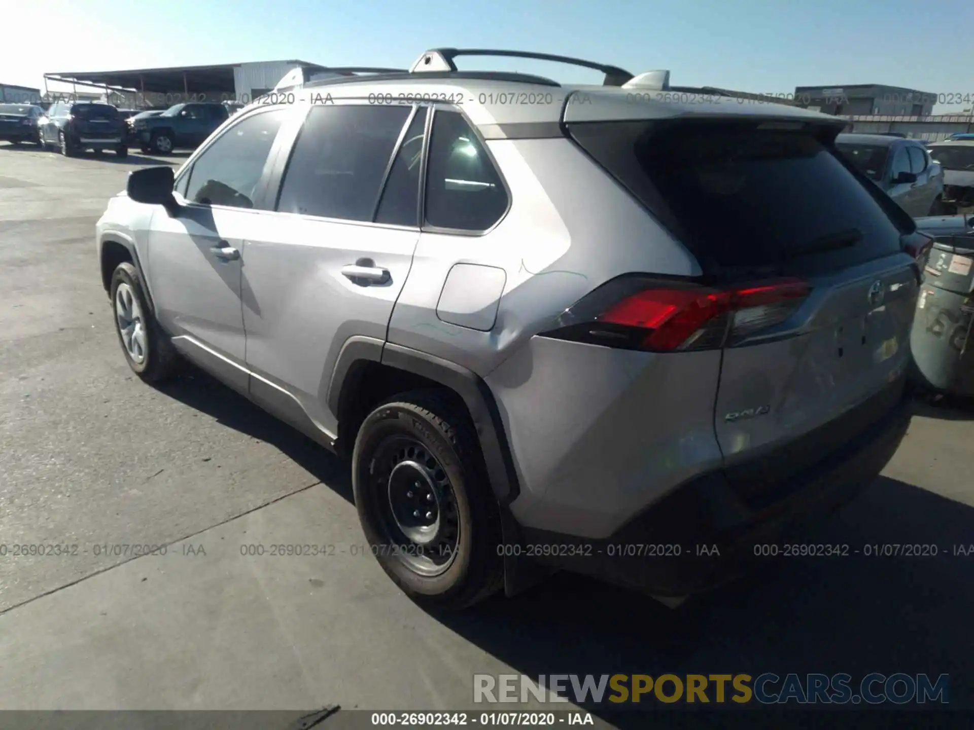 3 Фотография поврежденного автомобиля 2T3H1RFV8KW053468 TOYOTA RAV4 2019