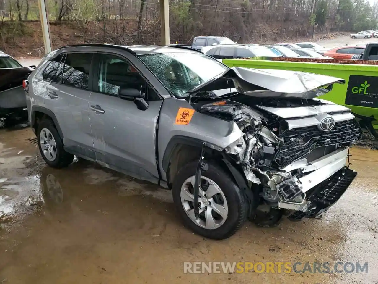 4 Photograph of a damaged car 2T3H1RFV8KW055186 TOYOTA RAV4 2019