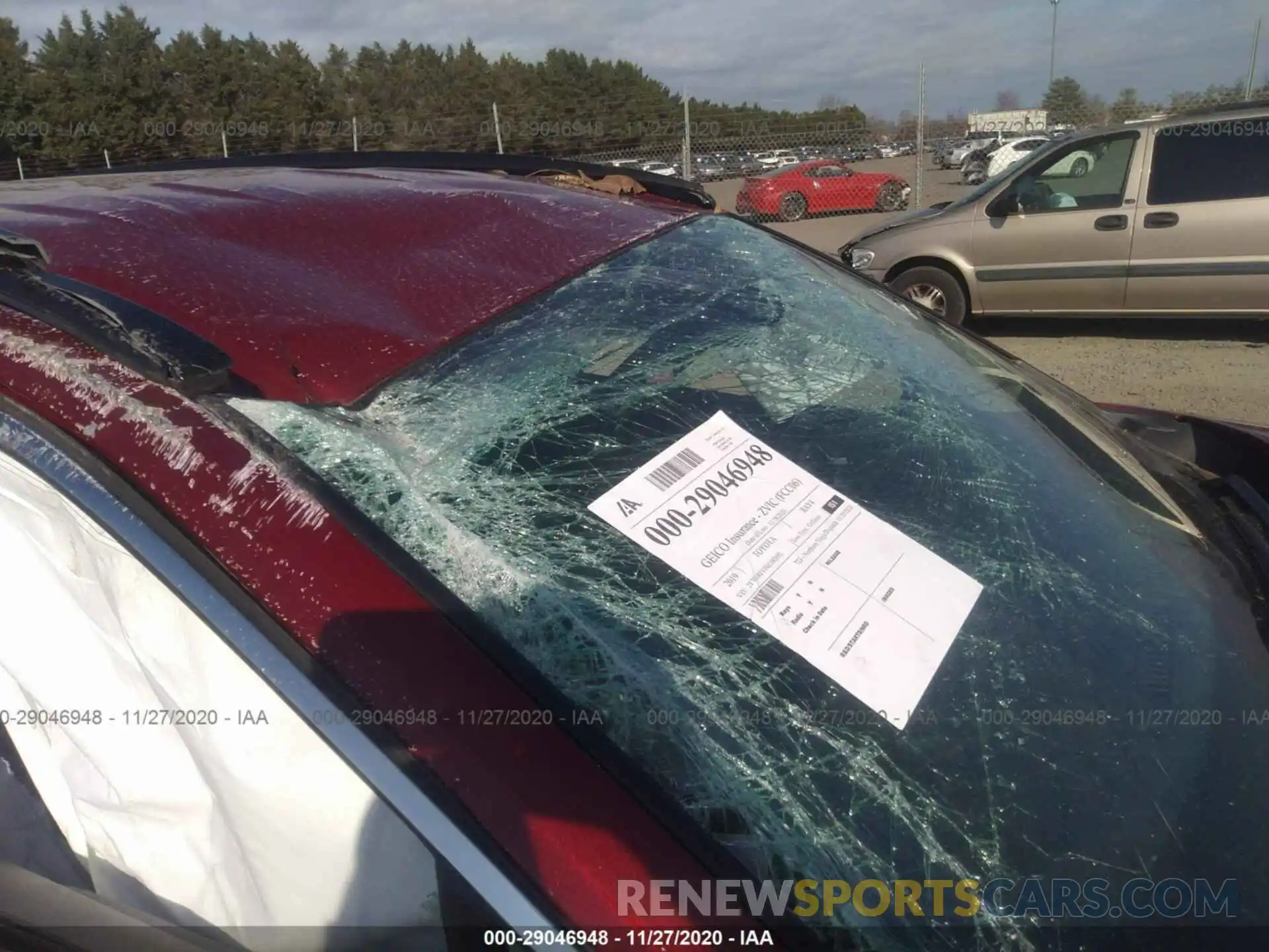 6 Photograph of a damaged car 2T3H1RFV9KC002692 TOYOTA RAV4 2019
