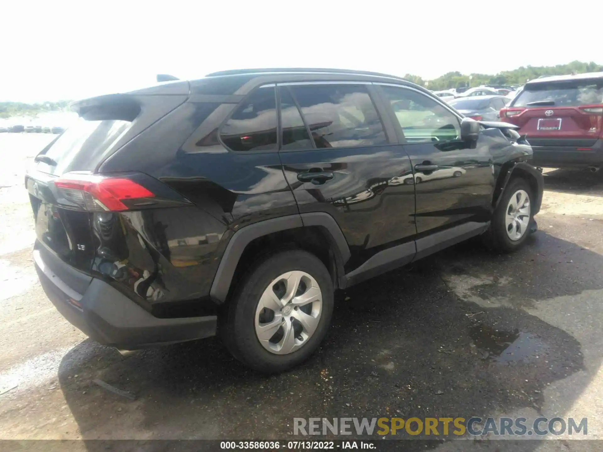 4 Фотография поврежденного автомобиля 2T3H1RFV9KC007276 TOYOTA RAV4 2019